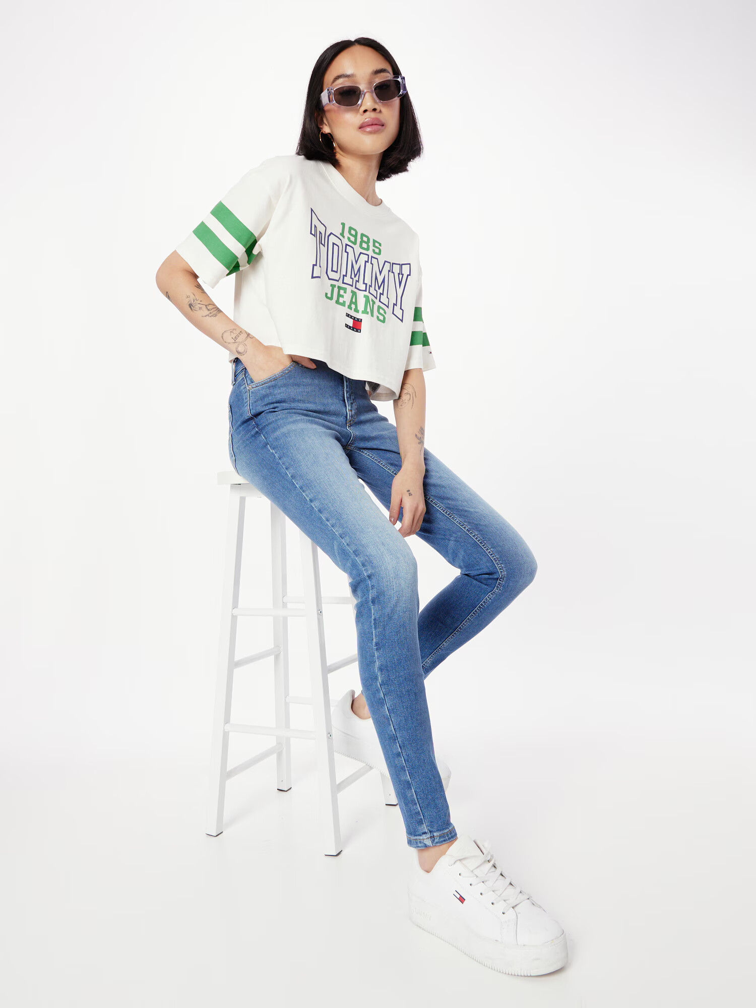 Tommy Jeans Jeans 'Nora' albastru denim - Pled.ro