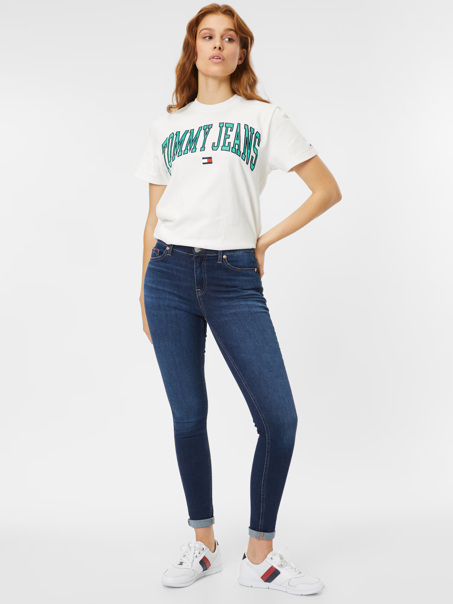 Tommy Jeans Jeans 'Nora' albastru închis - Pled.ro