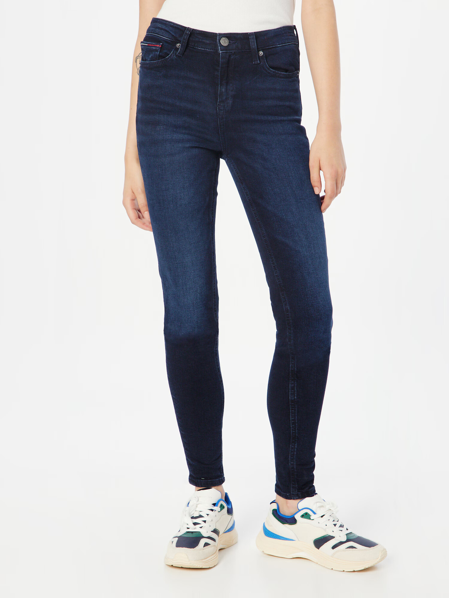 Tommy Jeans Jeans 'NORA' albastru închis - Pled.ro