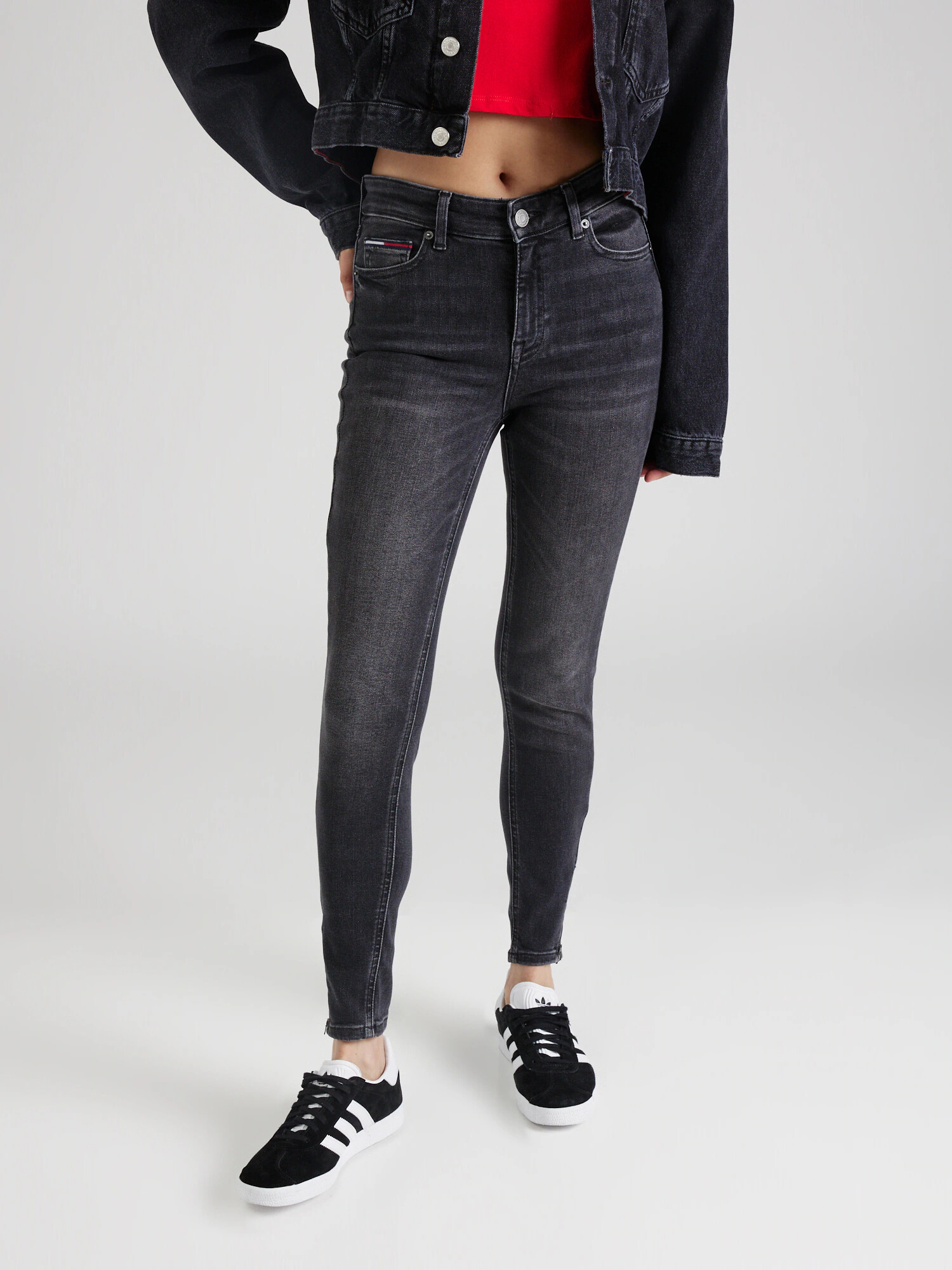 Tommy Jeans Jeans 'Nora' negru denim - Pled.ro