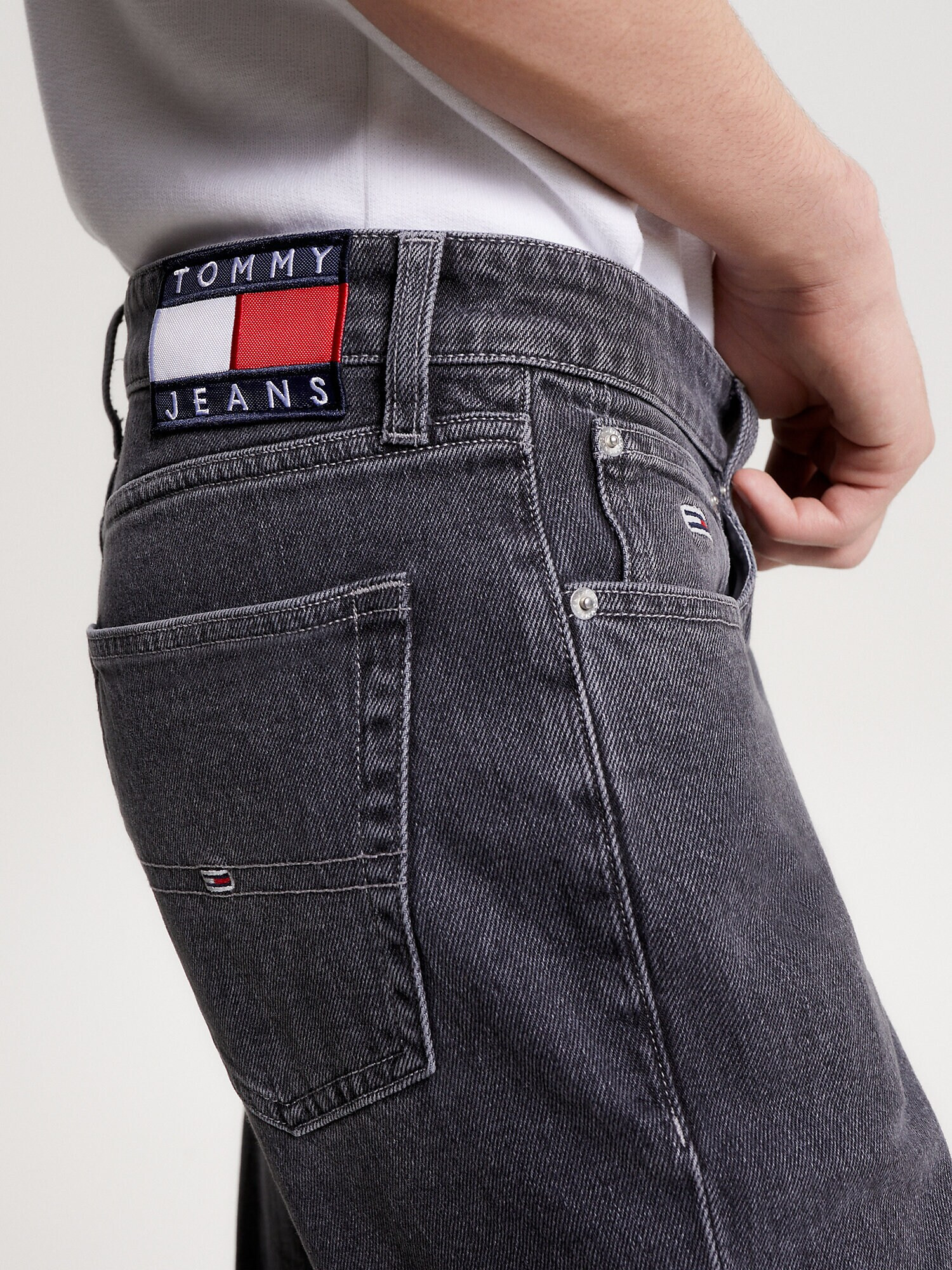 Tommy Jeans Jeans 'Ryan' negru - Pled.ro