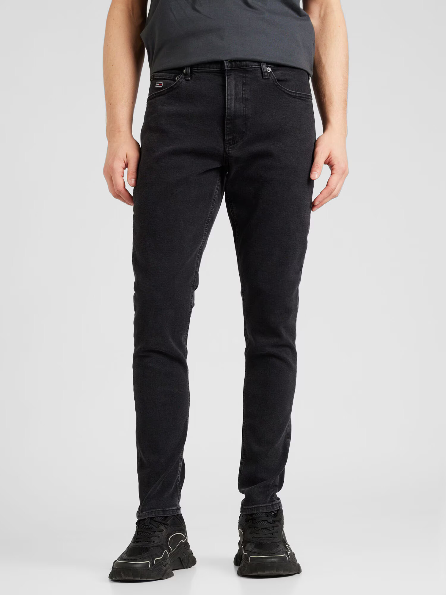 Tommy Jeans Jeans 'SCANTON' negru denim - Pled.ro