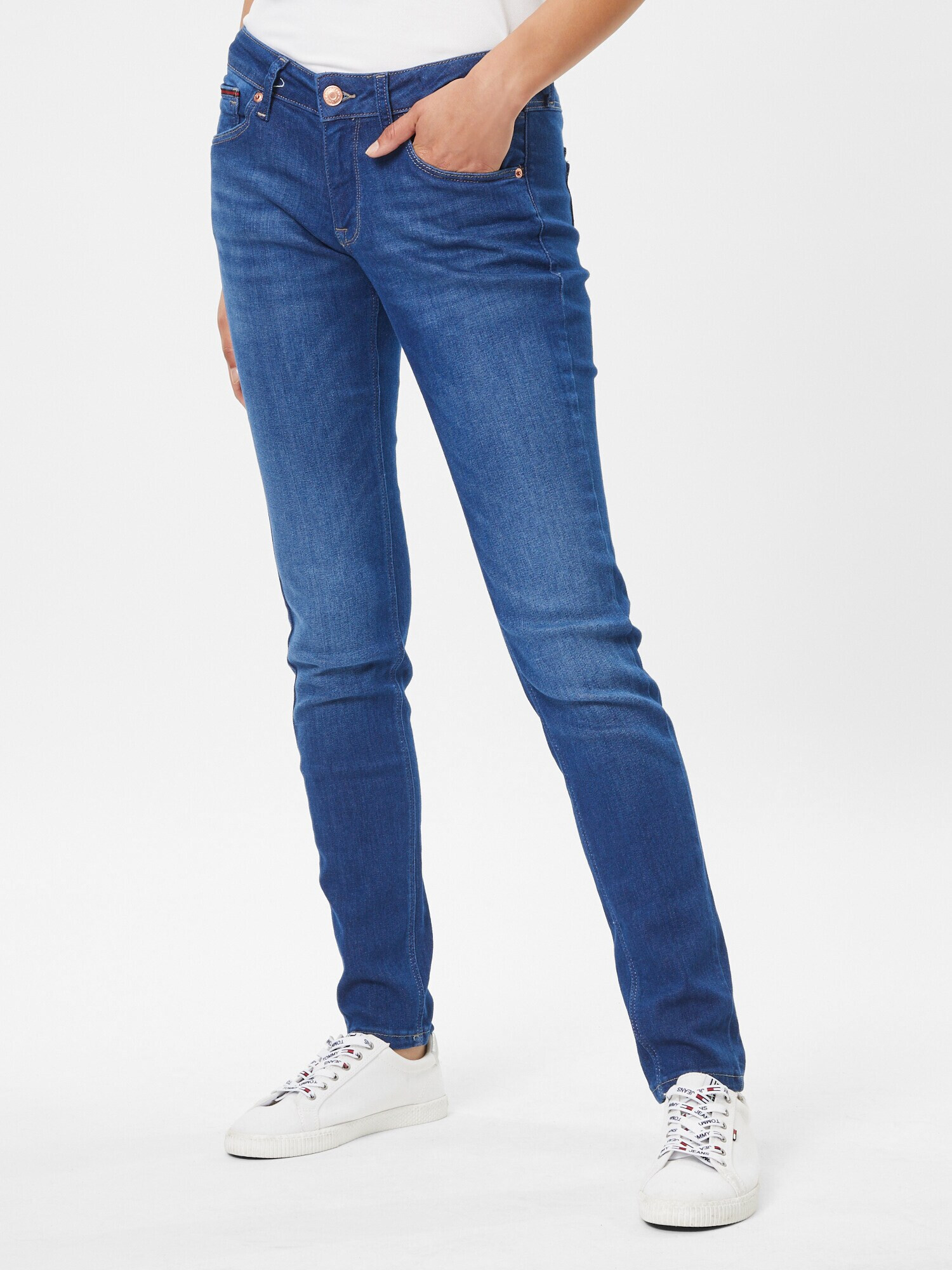 Tommy Jeans Jeans 'Scarlett' albastru denim - Pled.ro