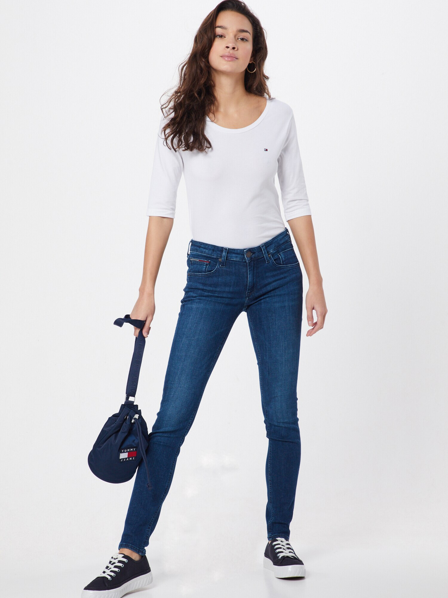 Tommy Jeans Jeans 'Scarlett' albastru denim - Pled.ro