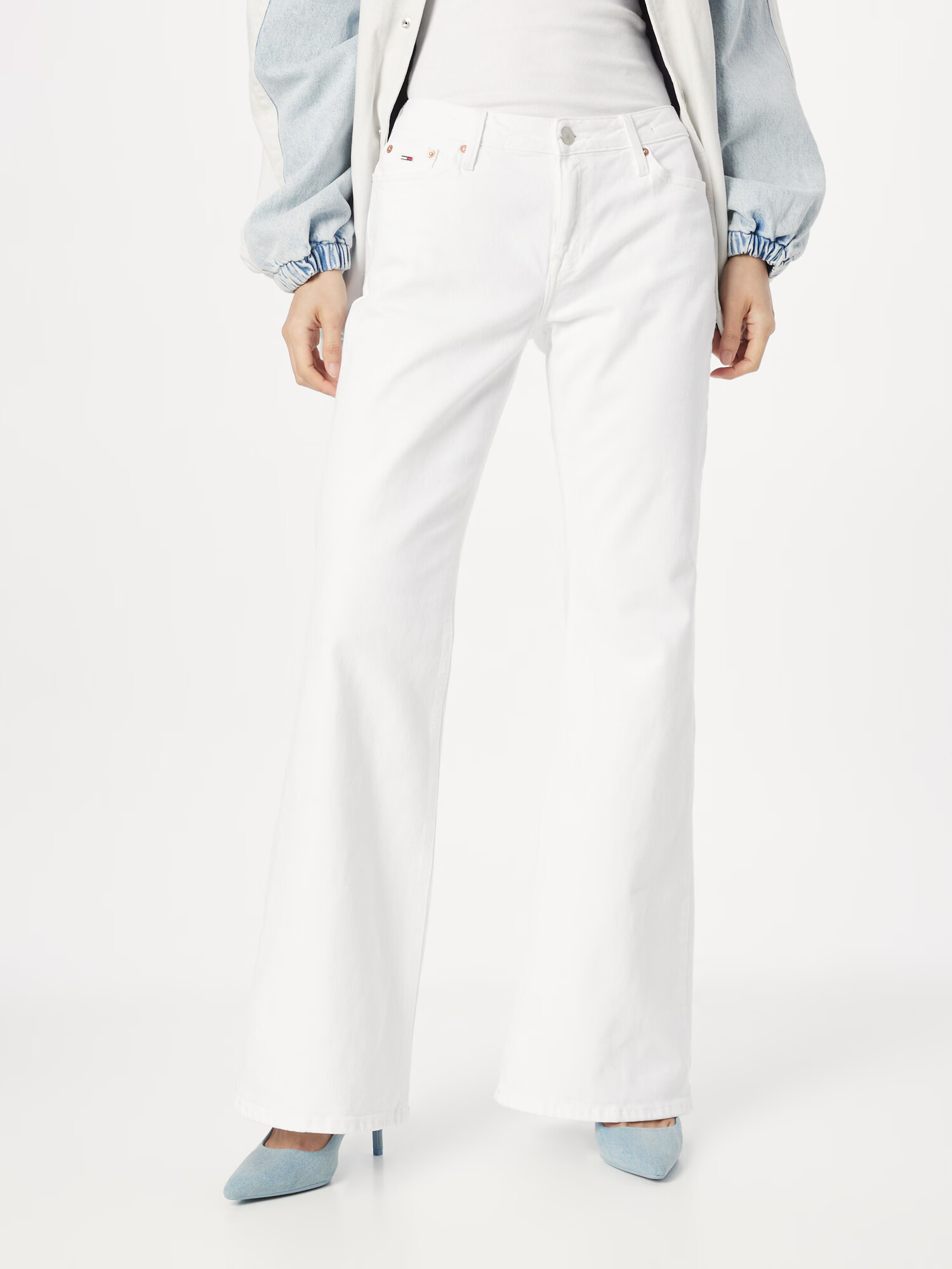 Tommy Jeans Jeans 'SOPHIE' alb denim - Pled.ro