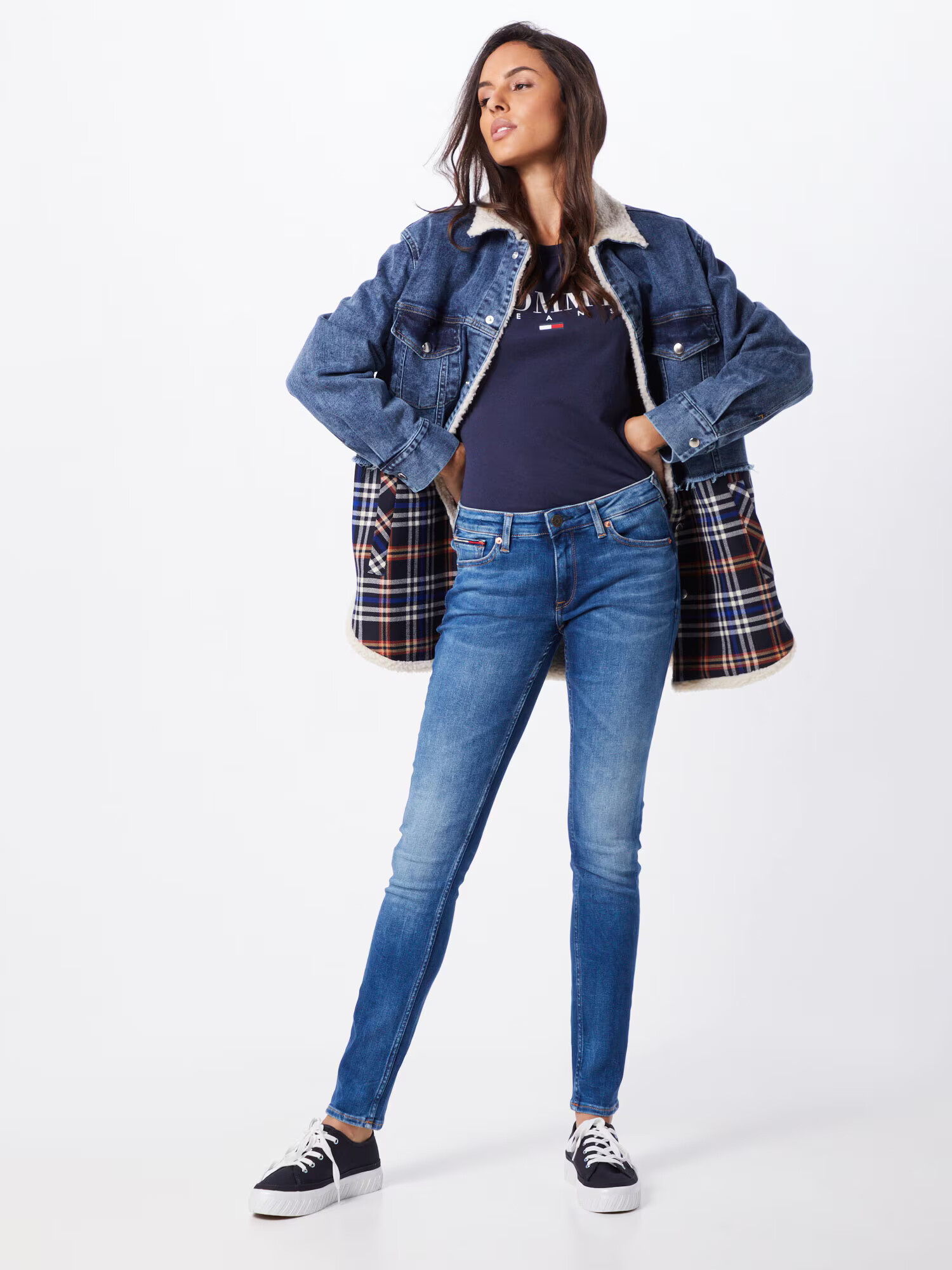 Tommy Jeans Jeans 'Sophie' albastru denim - Pled.ro