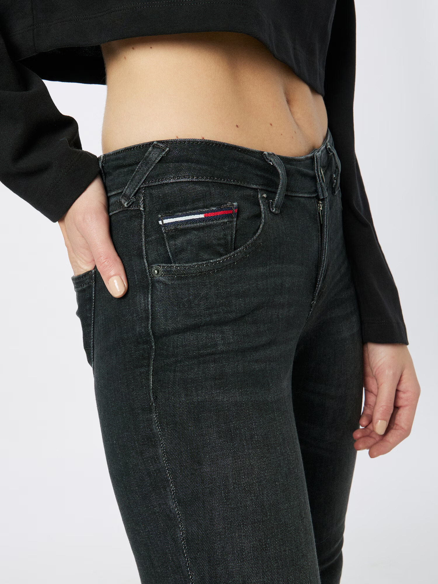 Tommy Jeans Jeans 'SOPHIE' negru denim - Pled.ro