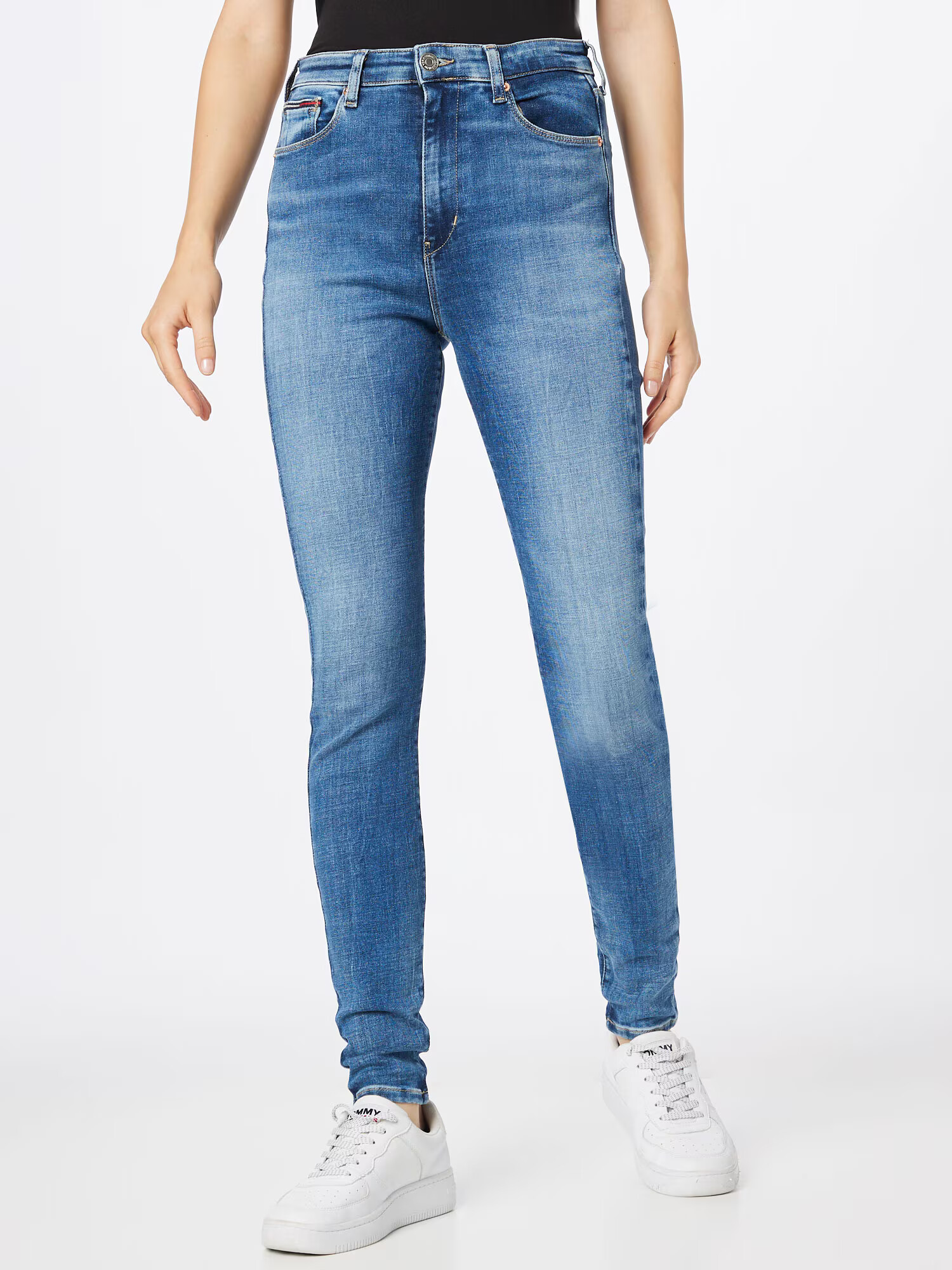 Tommy Jeans Jeans 'SYLVIA' albastru denim - Pled.ro