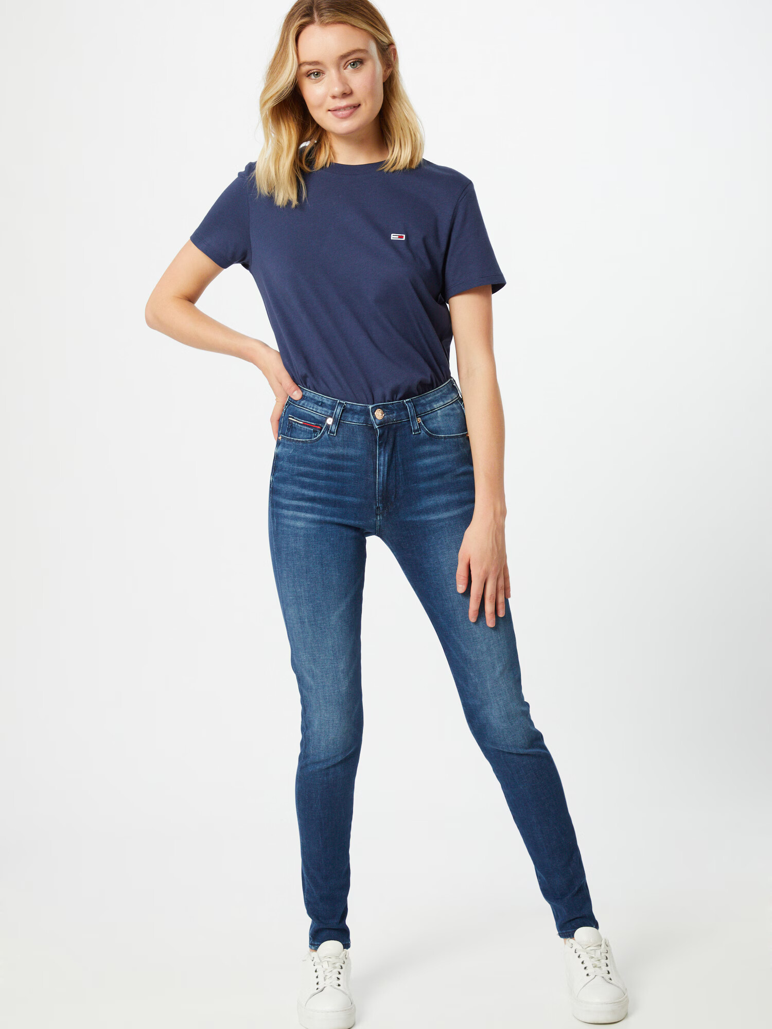 Tommy Jeans Jeans 'Sylvia' albastru denim - Pled.ro