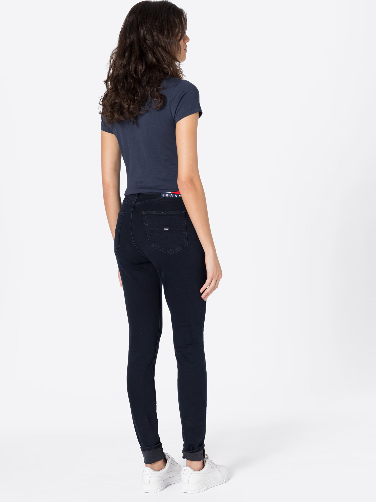 Tommy Jeans Jeans 'SYLVIA' negru - Pled.ro