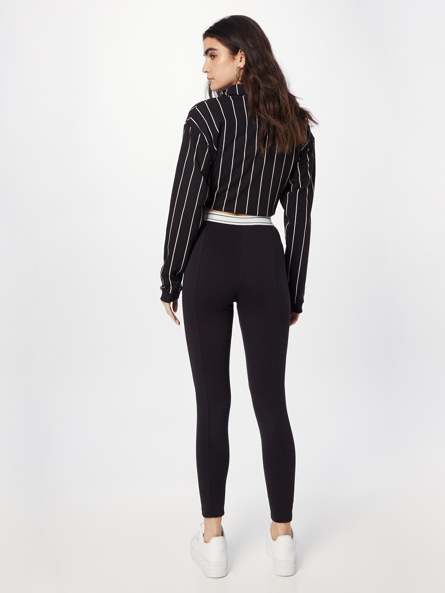 Tommy Jeans Leggings roșu / negru / alb - Pled.ro