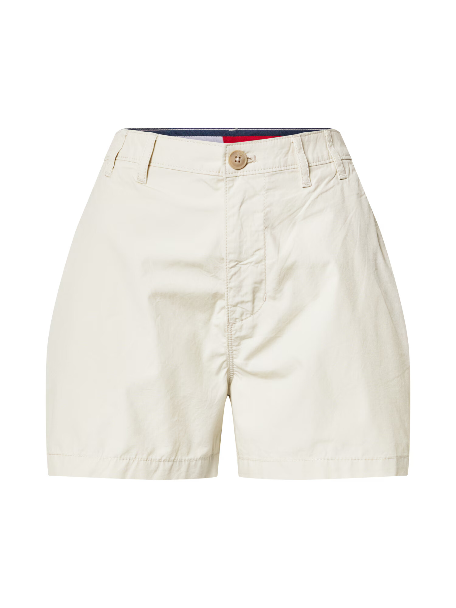 Tommy Jeans Pantaloni alb natural - Pled.ro