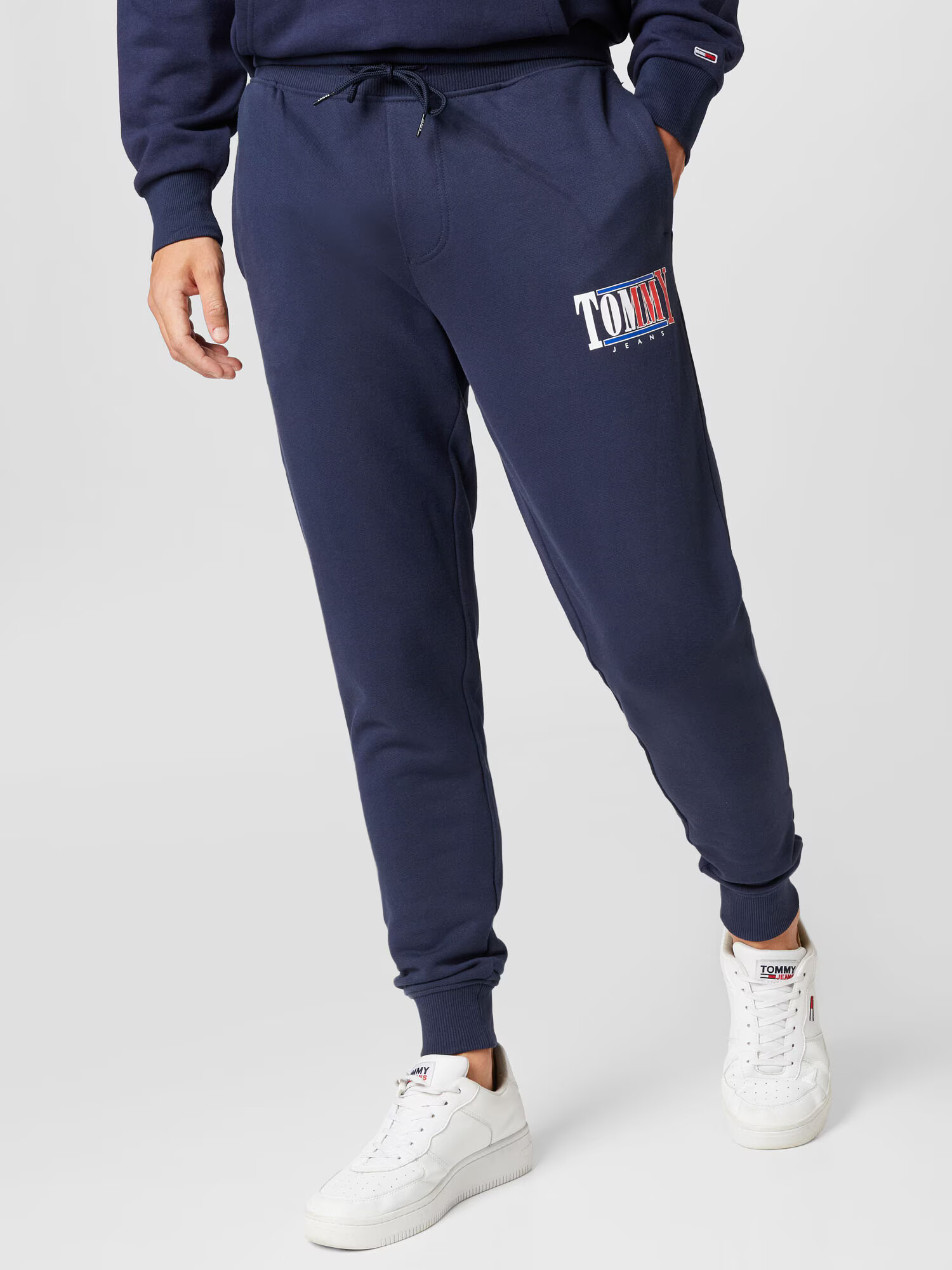 Tommy Jeans Pantaloni bleumarin - Pled.ro