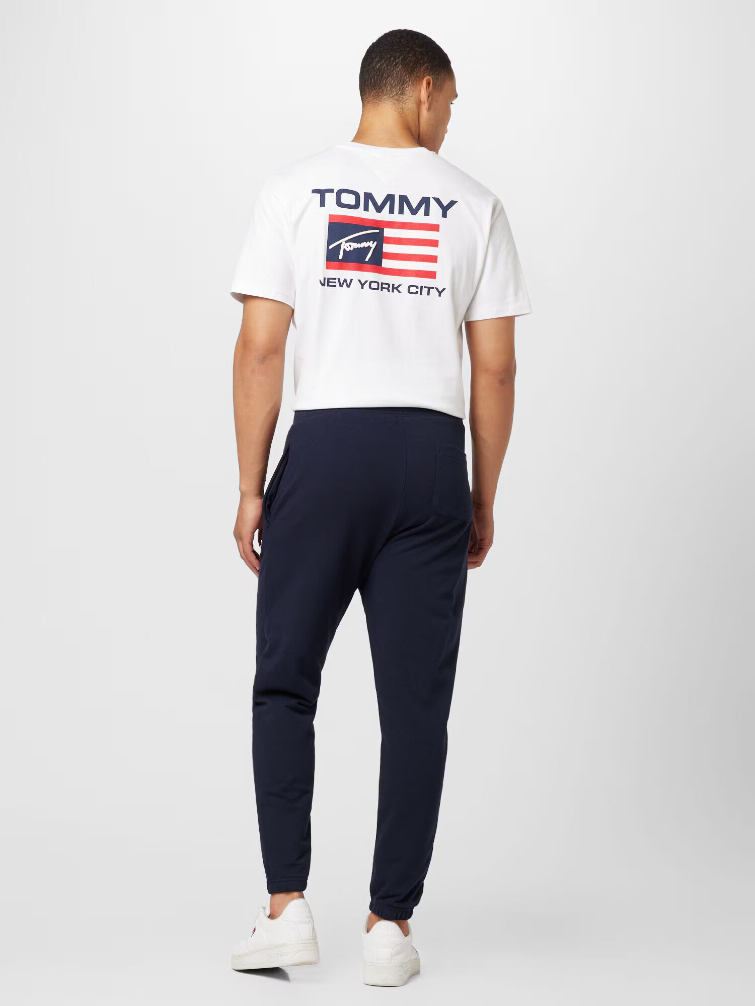 Tommy Jeans Pantaloni bleumarin - Pled.ro