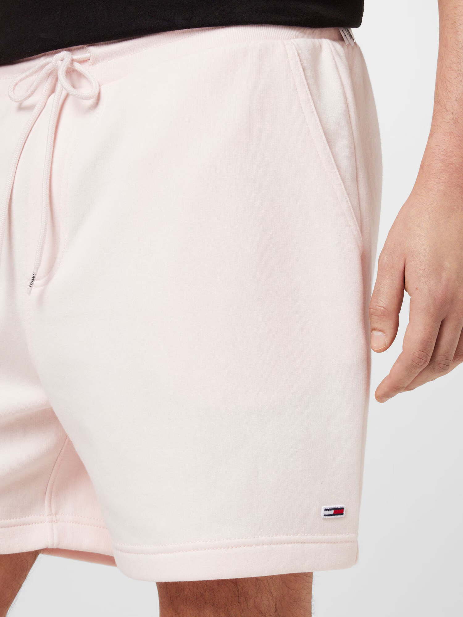 Tommy Jeans Pantaloni bleumarin / rosé / roșu / alb - Pled.ro