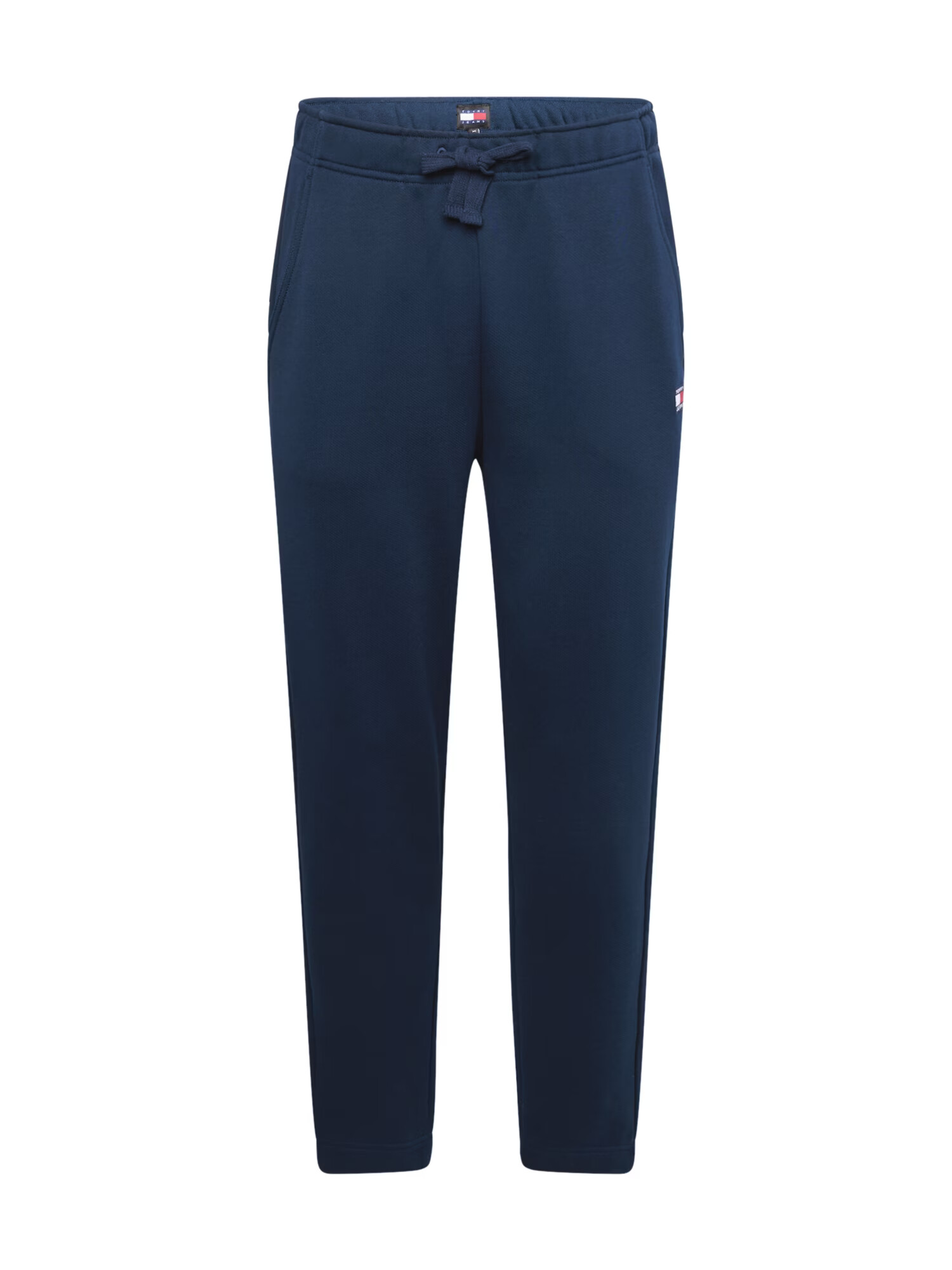 Tommy Jeans Pantaloni bleumarin / roșu intens / alb - Pled.ro