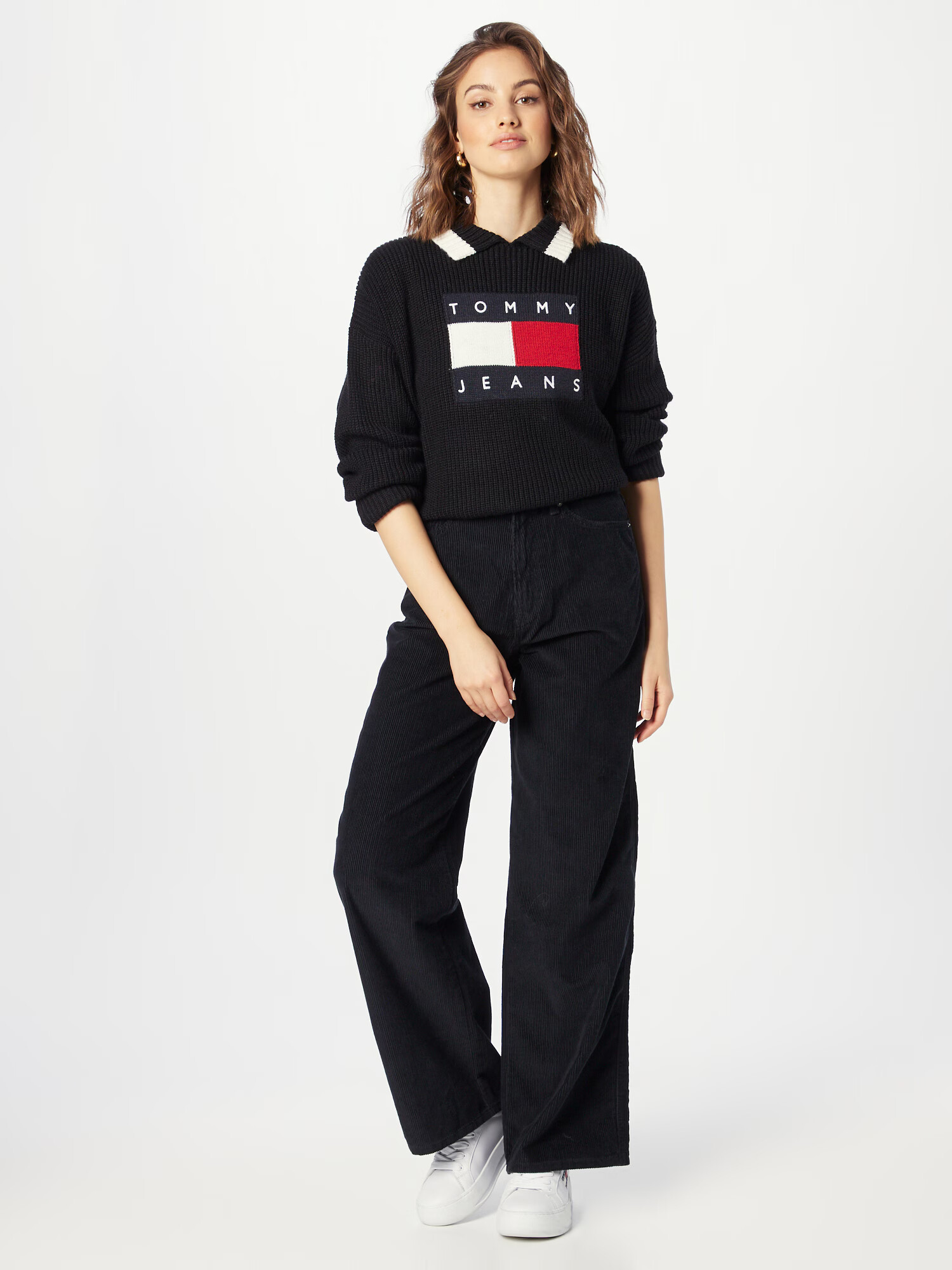 Tommy Jeans Pantaloni 'Claire' negru - Pled.ro