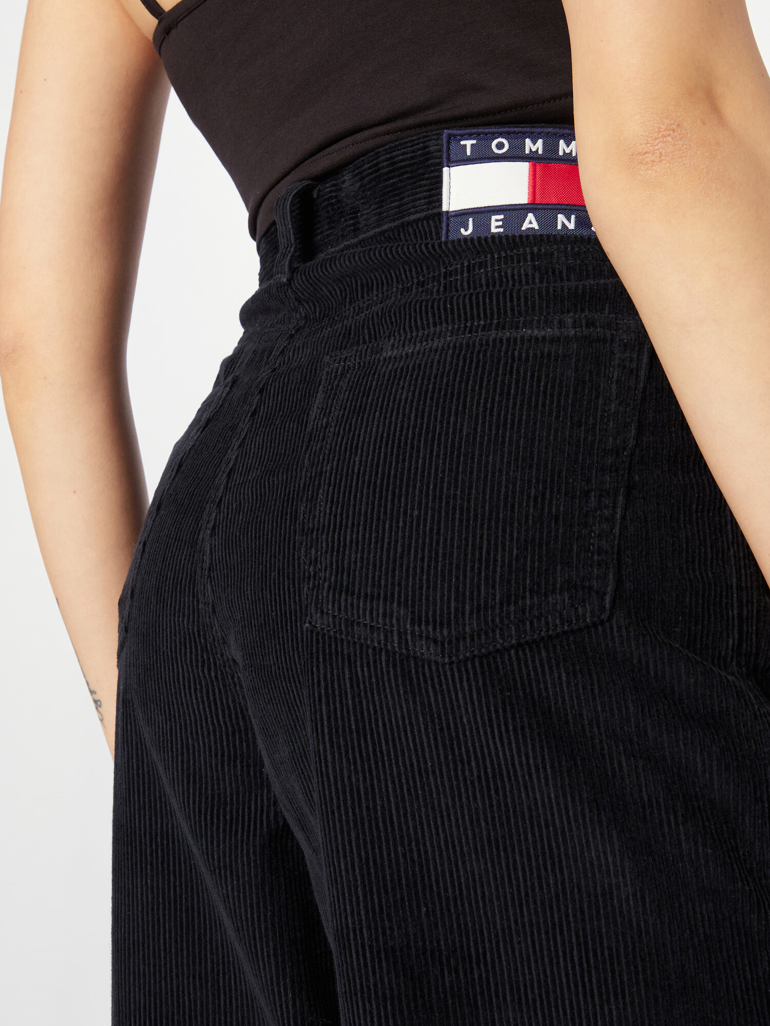 Tommy Jeans Pantaloni 'Claire' negru - Pled.ro