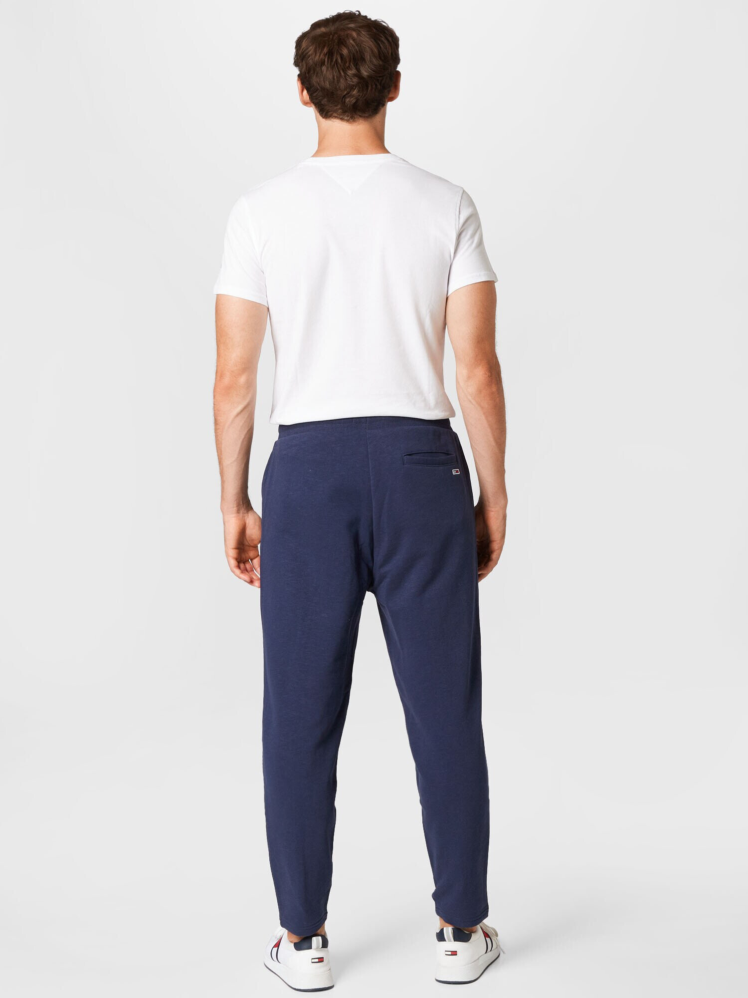 Tommy Jeans Pantaloni 'Collegiate Baxte' albastru / albastru închis / roșu / alb - Pled.ro