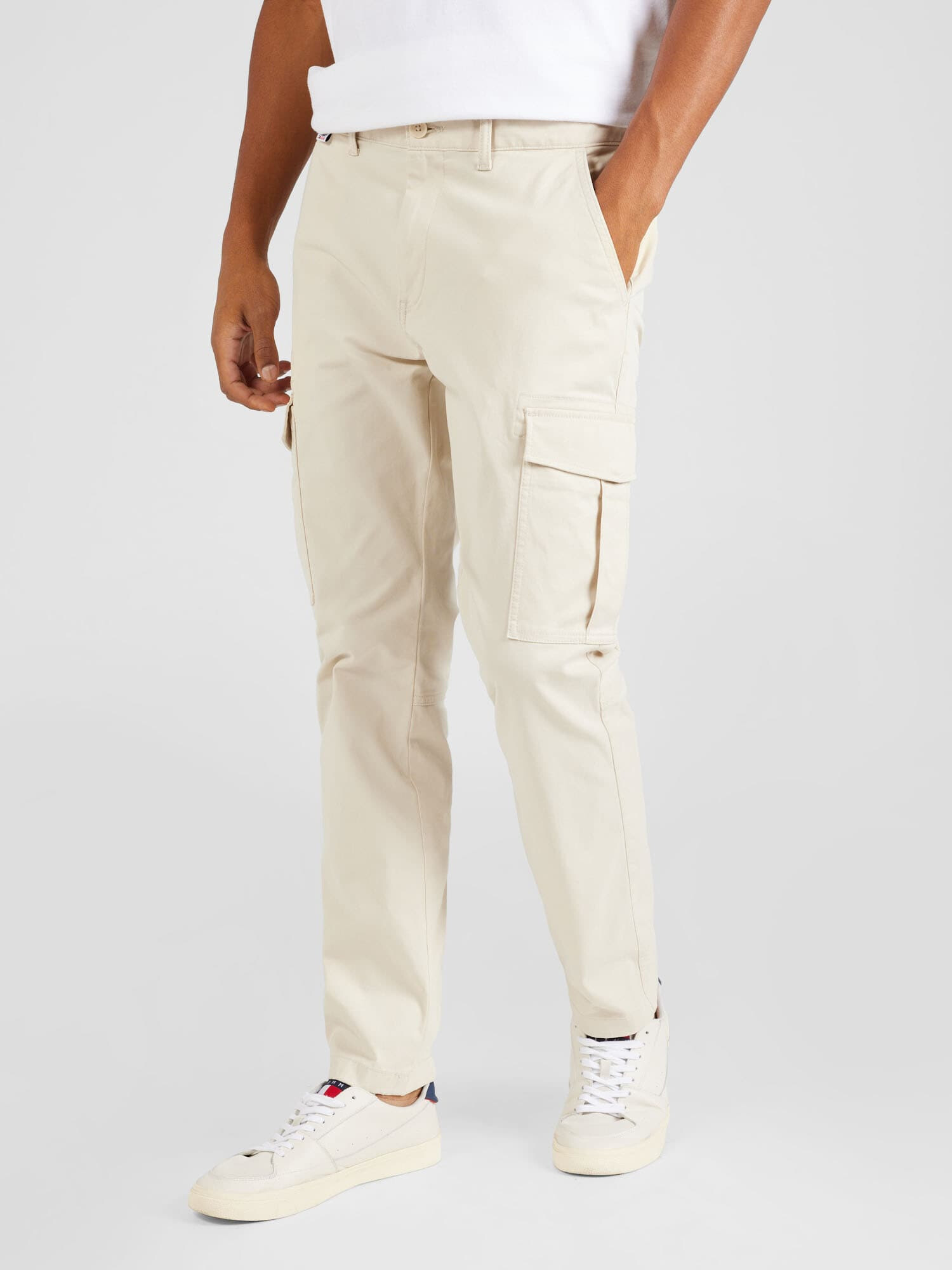 Tommy Jeans Pantaloni cu buzunare 'Austin' crem - Pled.ro