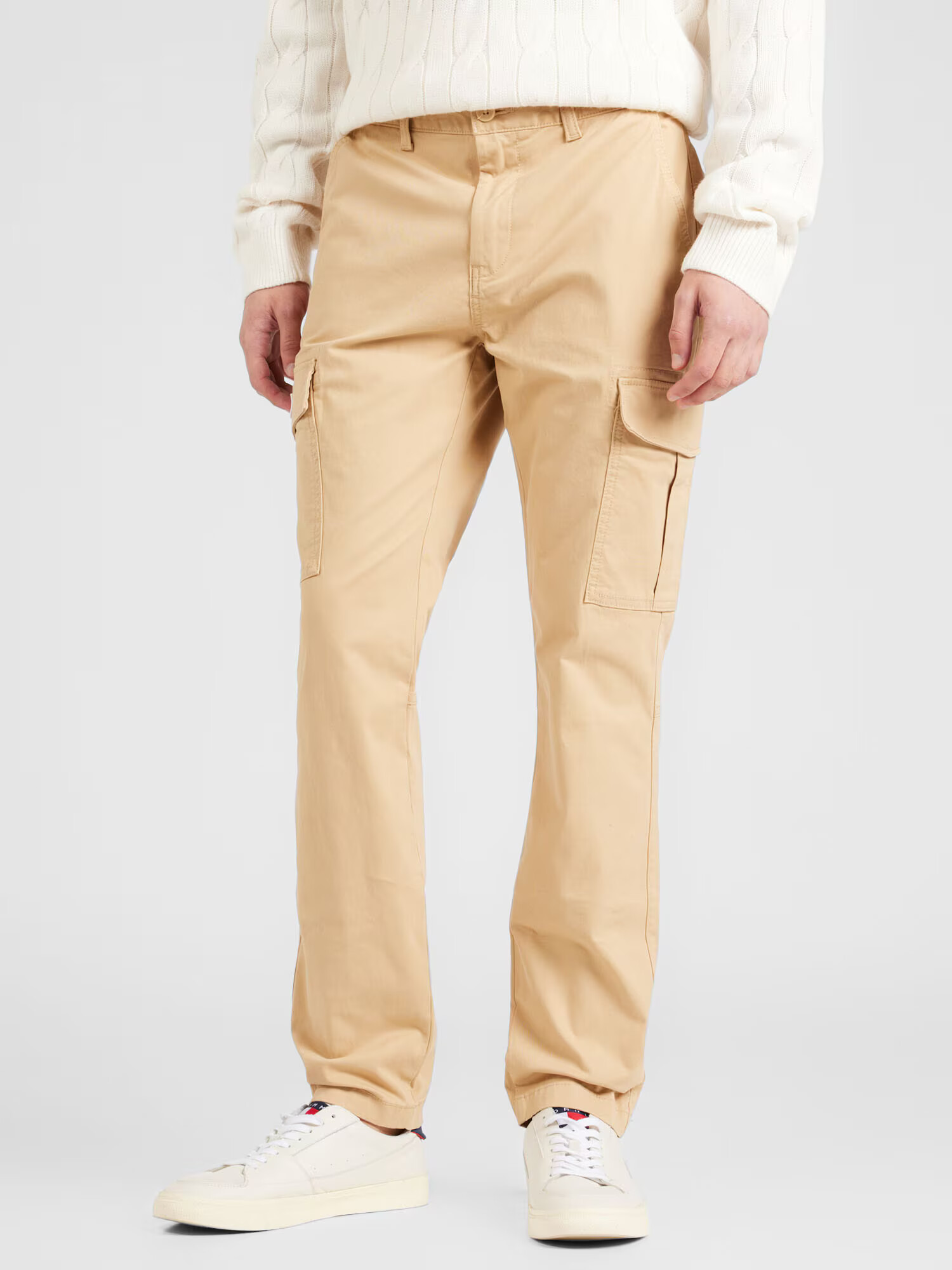 Tommy Jeans Pantaloni cu buzunare 'AUSTIN' nisipiu - Pled.ro