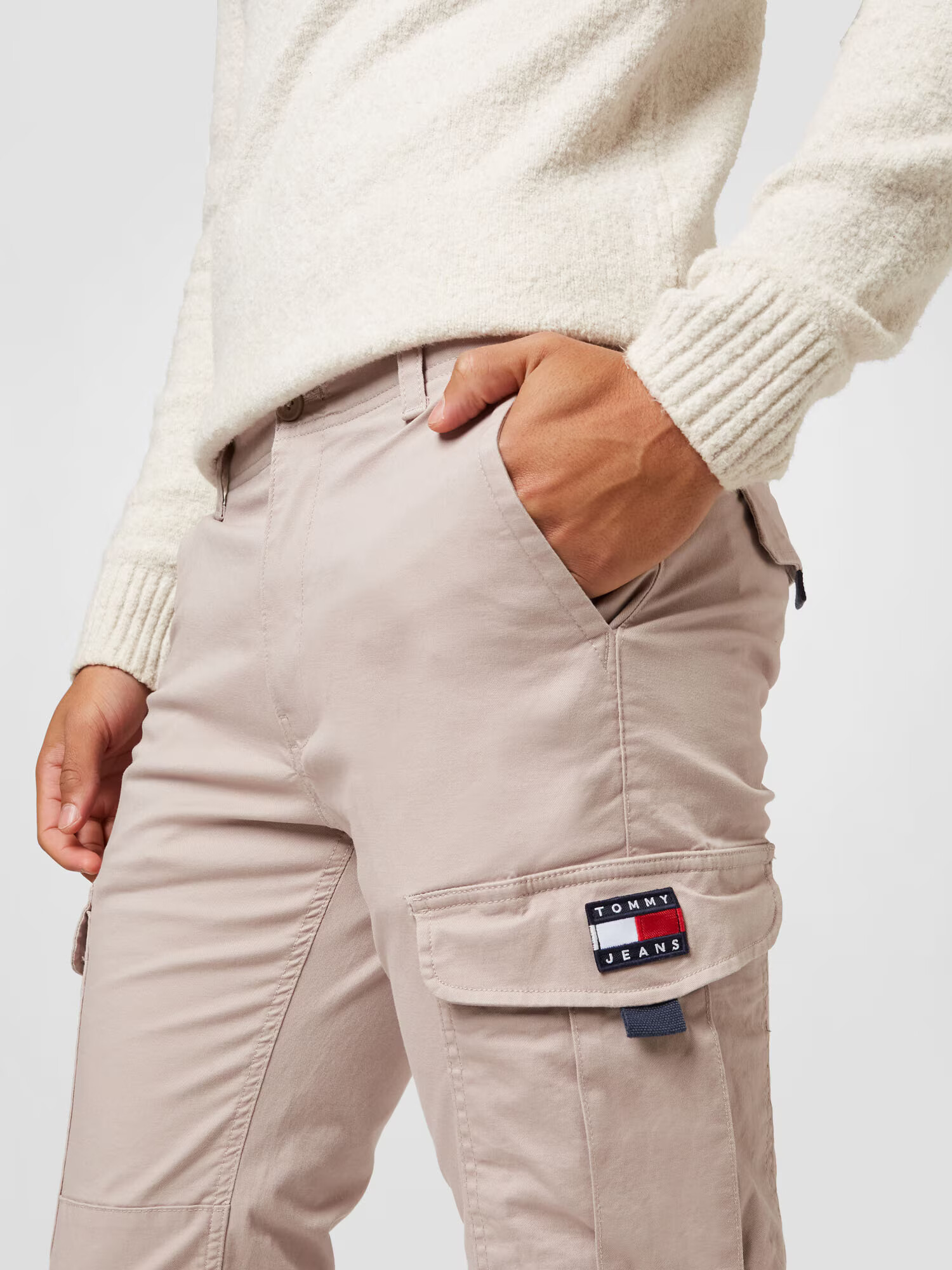 Tommy Jeans Pantaloni cu buzunare 'Ethan' gri piatră - Pled.ro