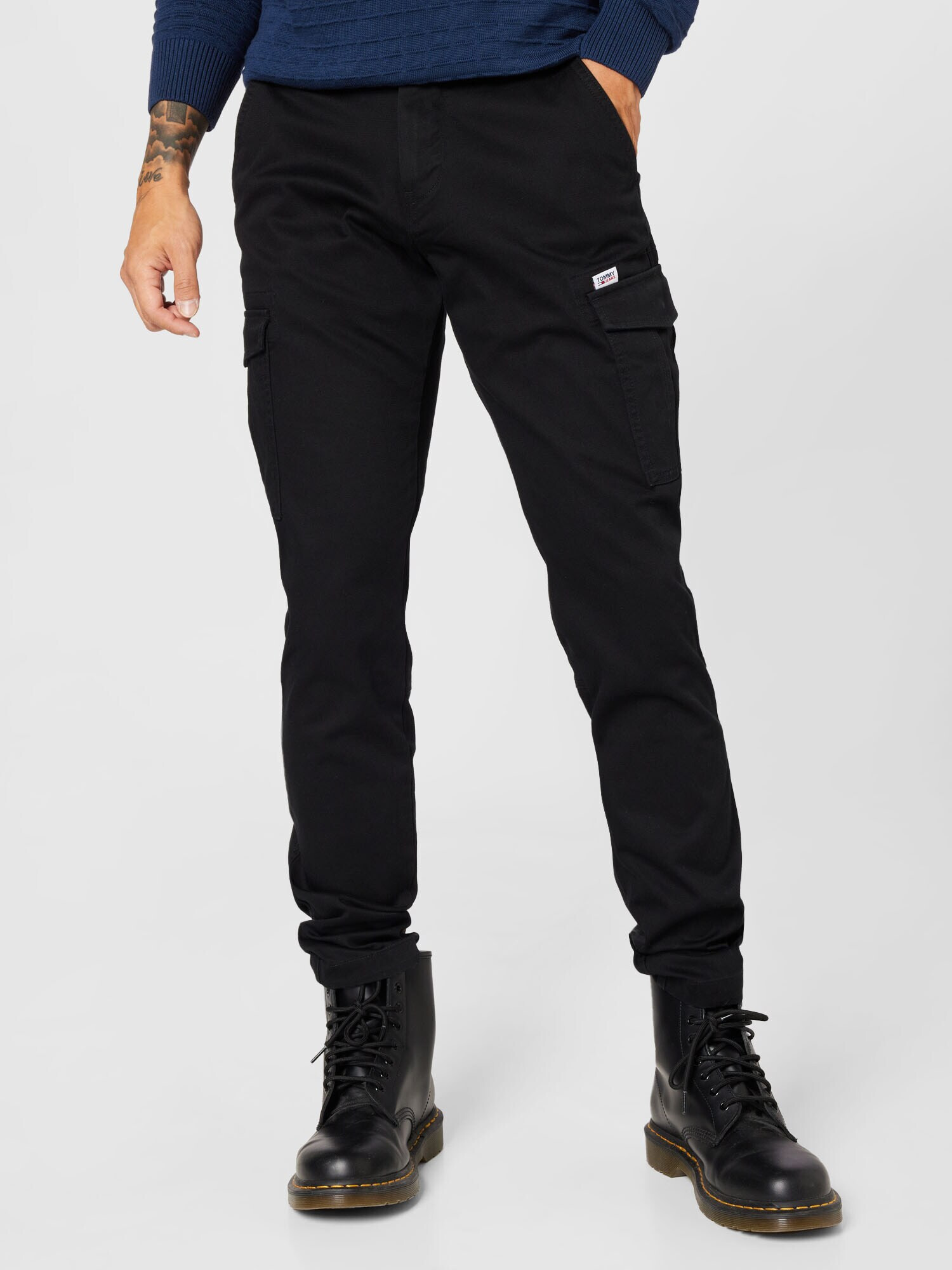 Tommy Jeans Pantaloni cu buzunare 'Scanton' negru - Pled.ro