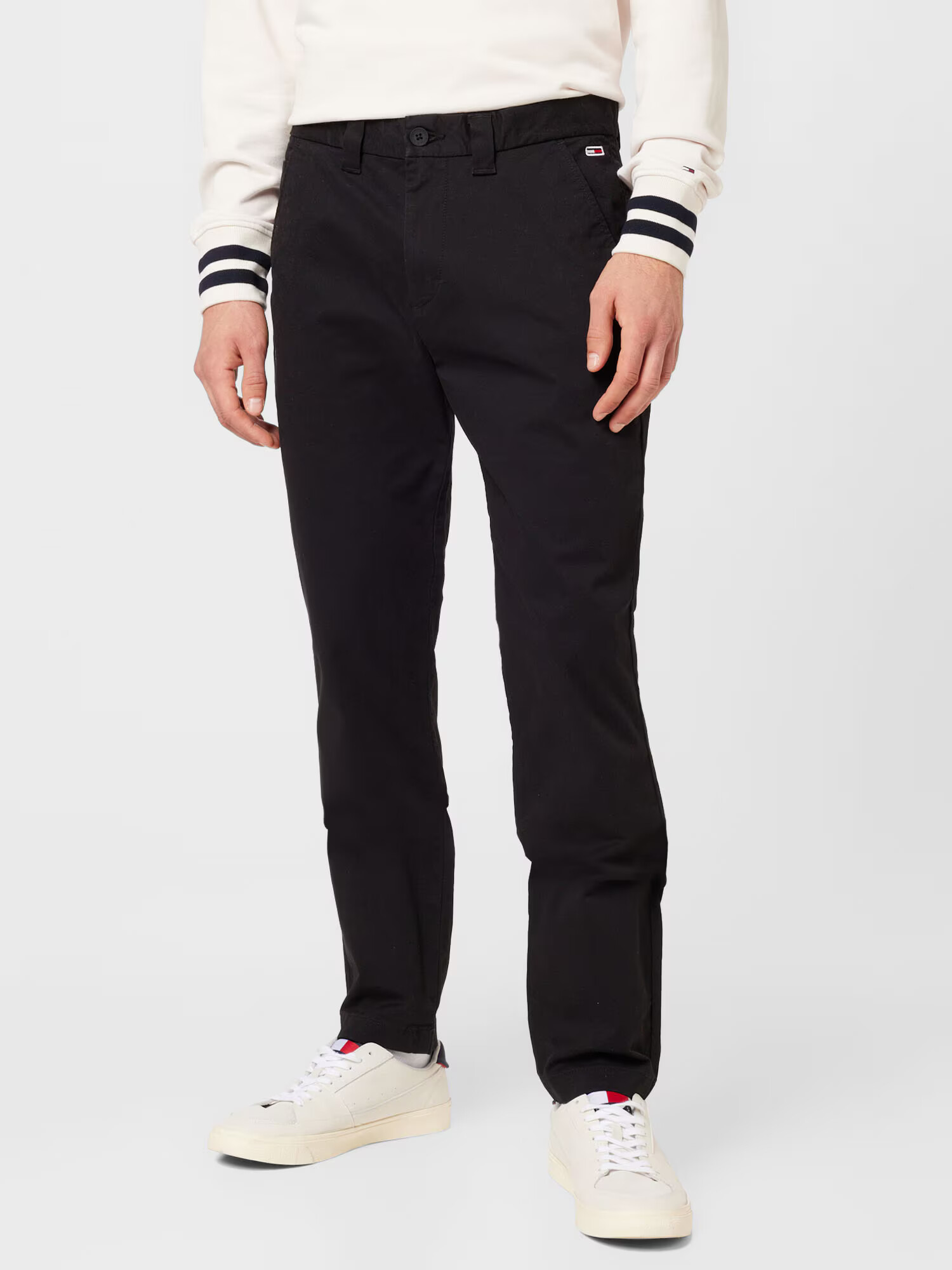 Tommy Jeans Pantaloni eleganți 'AUSTIN' negru - Pled.ro