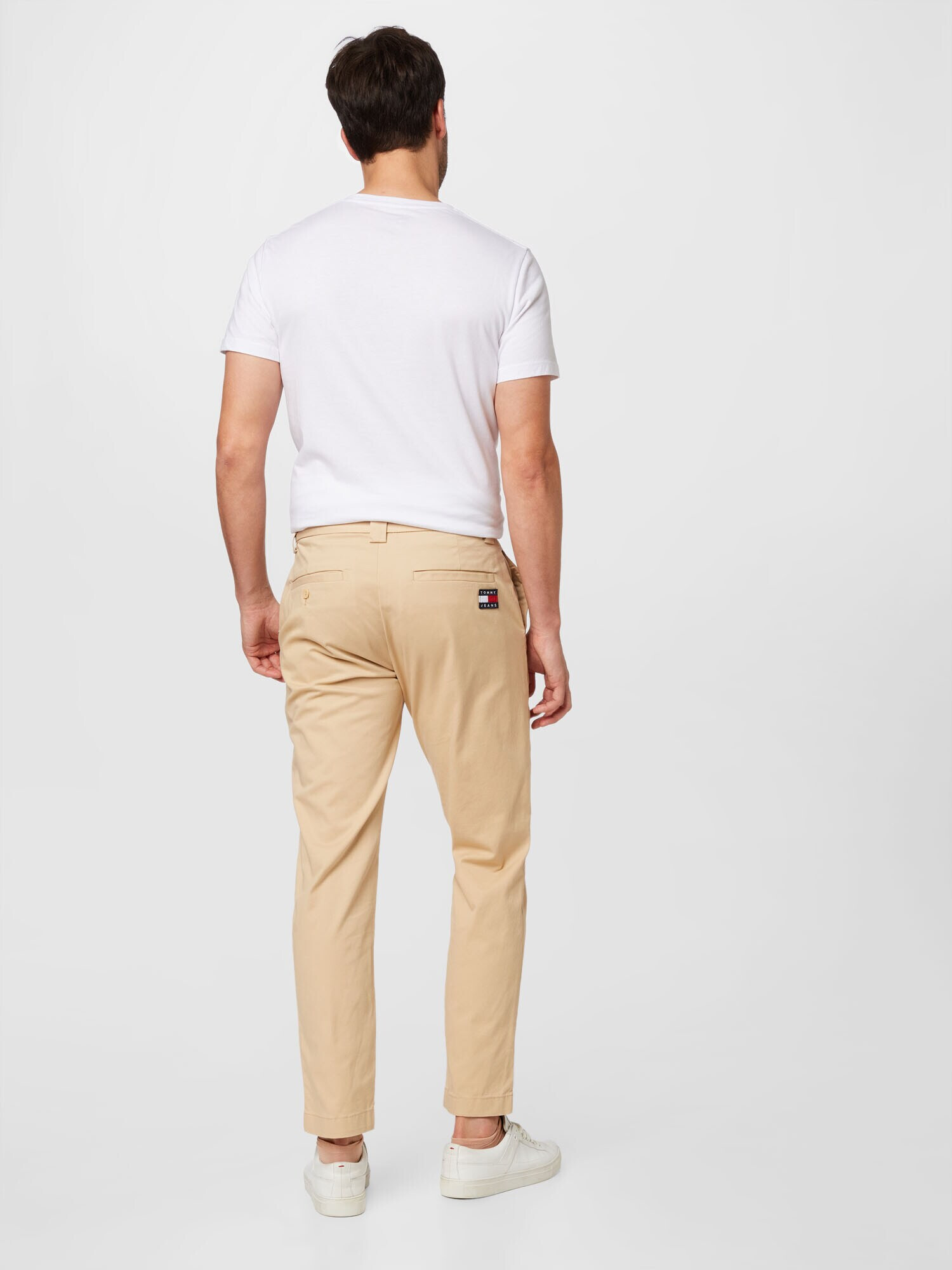 Tommy Jeans Pantaloni eleganți 'DAD' nisipiu - Pled.ro