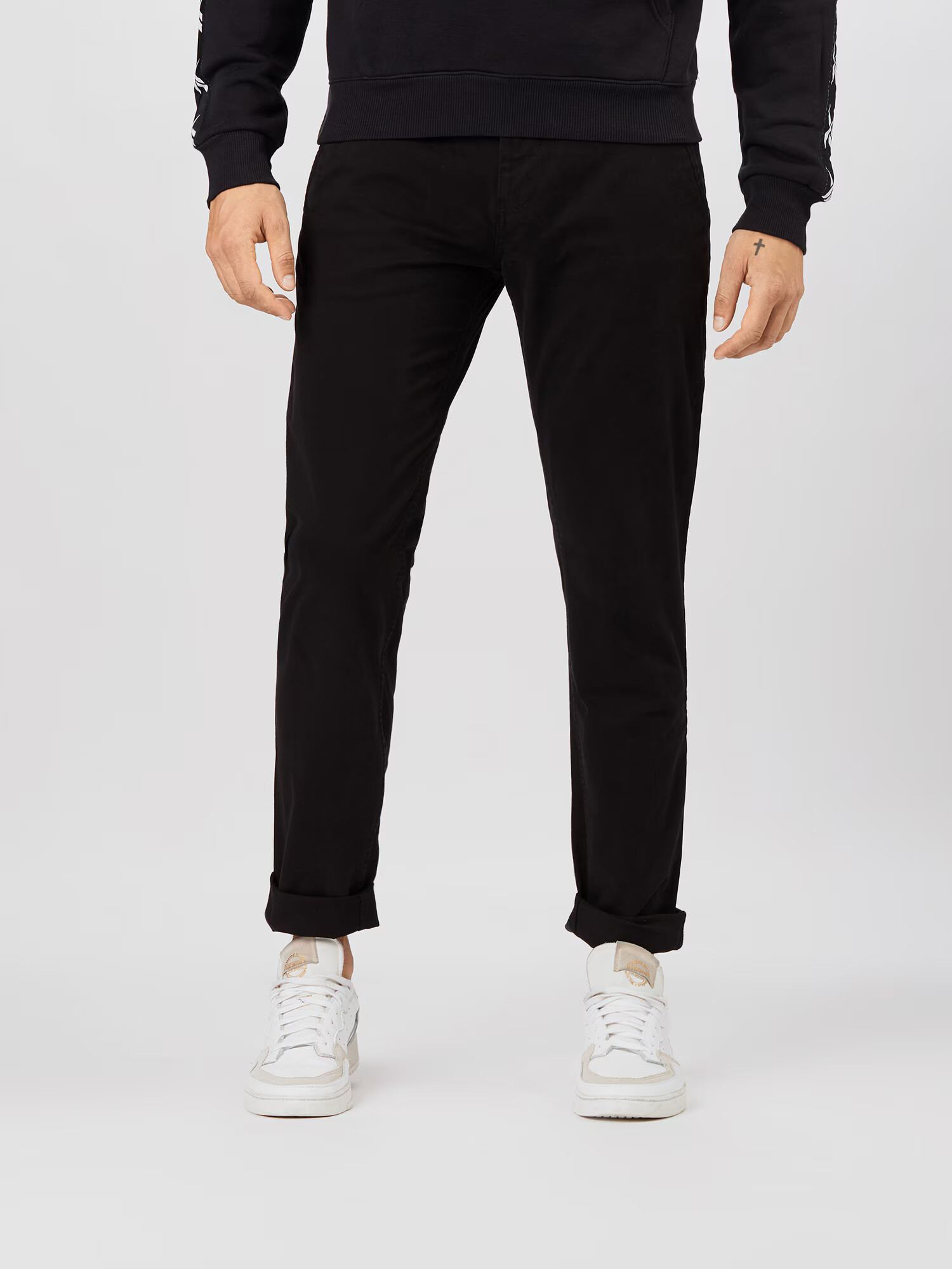 Tommy Jeans Pantaloni eleganți 'Scanton' negru - Pled.ro