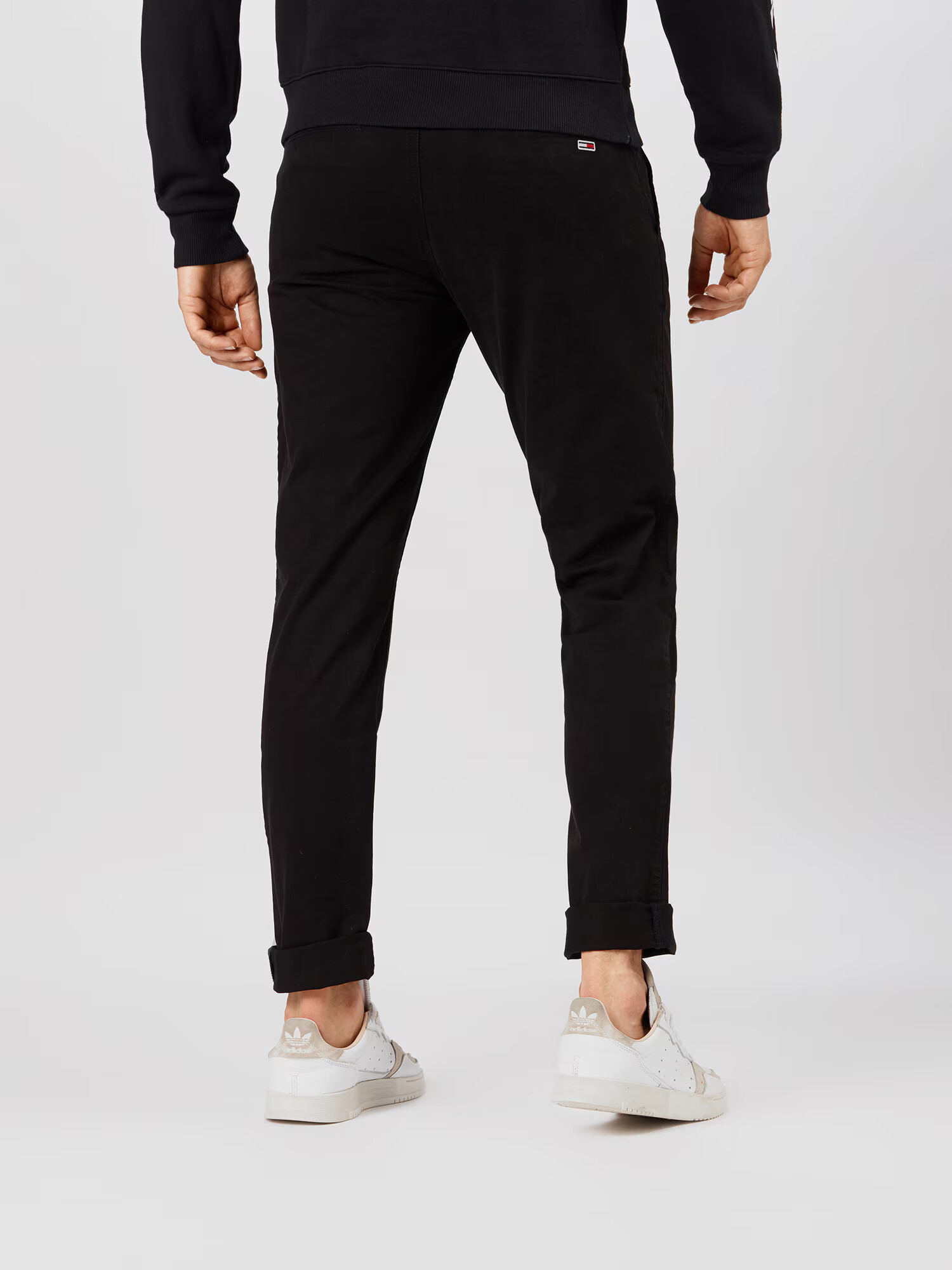 Tommy Jeans Pantaloni eleganți 'Scanton' negru - Pled.ro