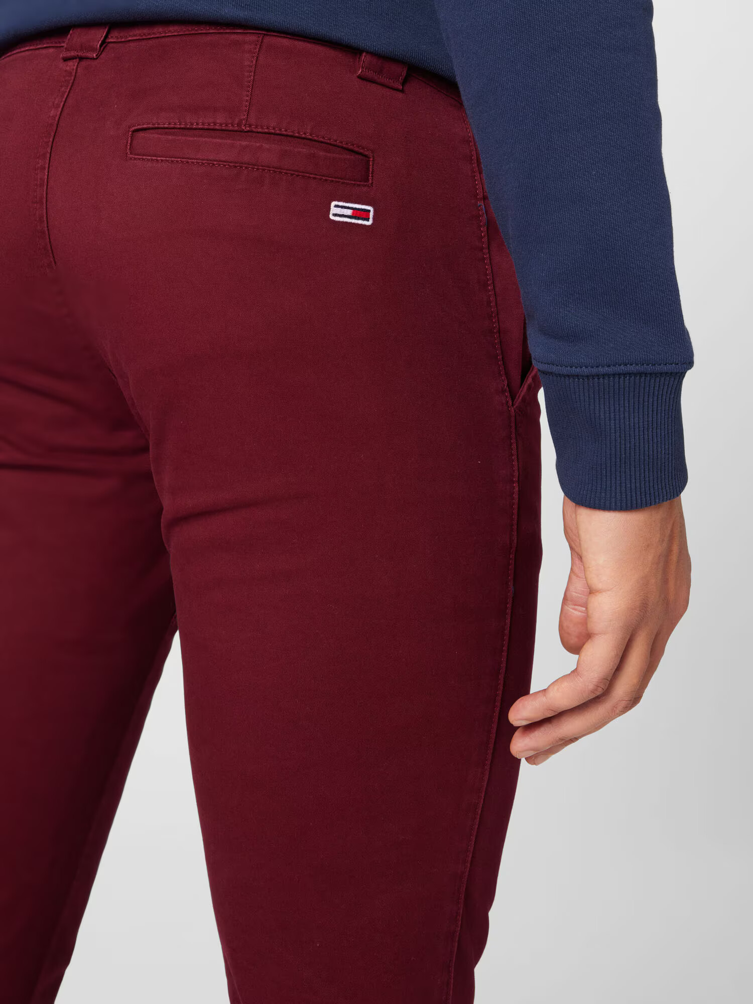 Tommy Jeans Pantaloni eleganți 'Scanton' roșu vin - Pled.ro