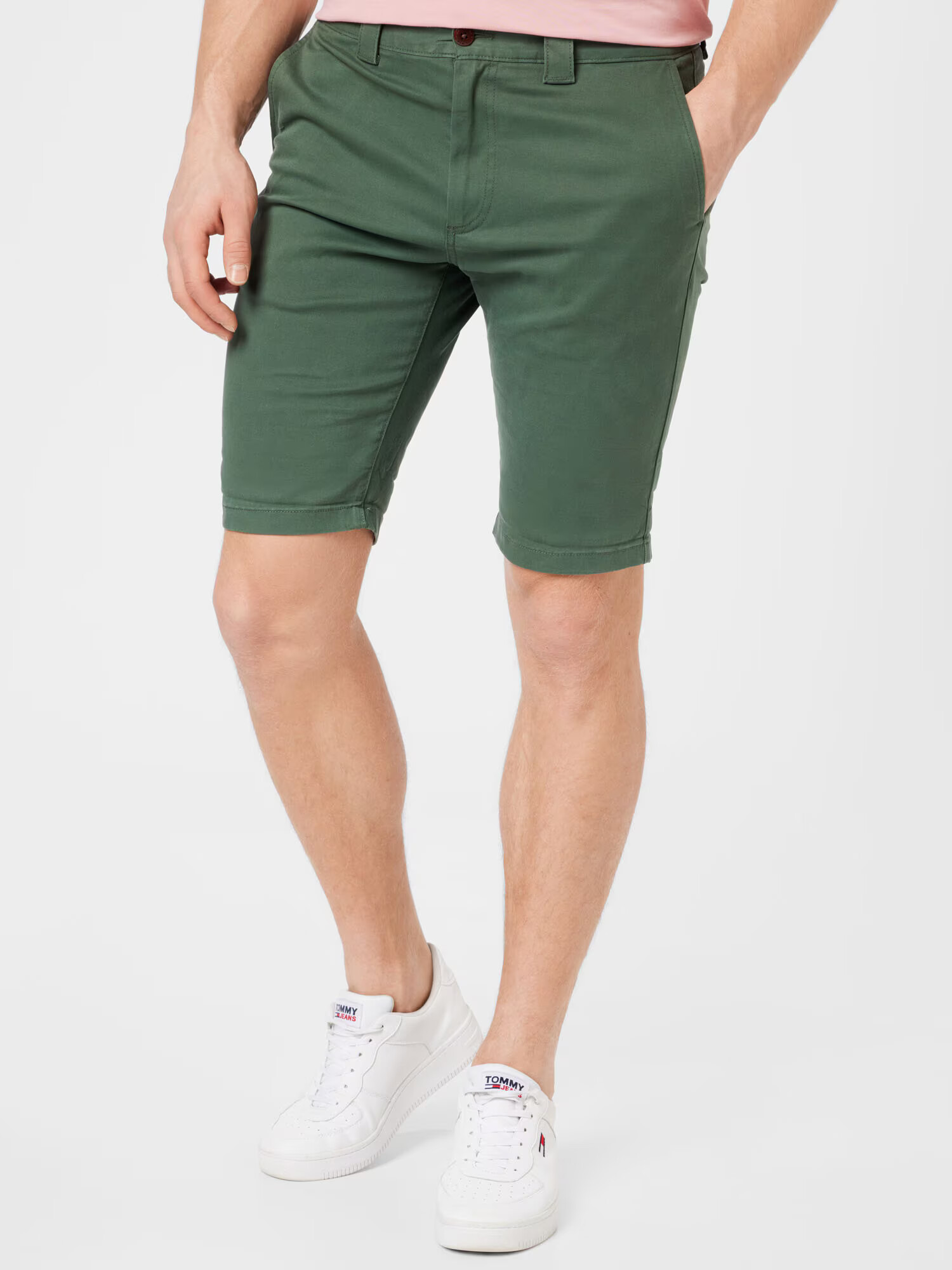 Tommy Jeans Pantaloni eleganți 'Scanton' verde - Pled.ro