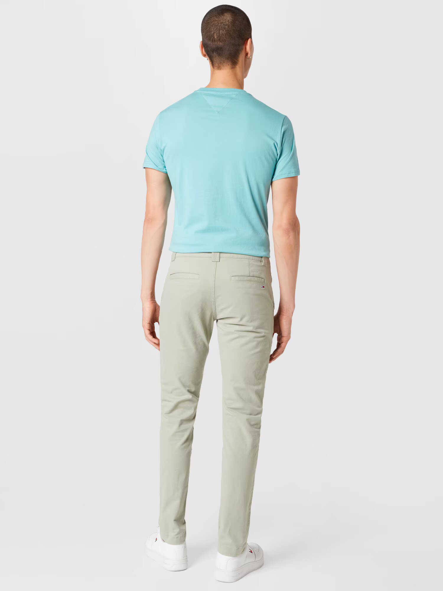 Tommy Jeans Pantaloni eleganți 'Scanton' verde pastel - Pled.ro