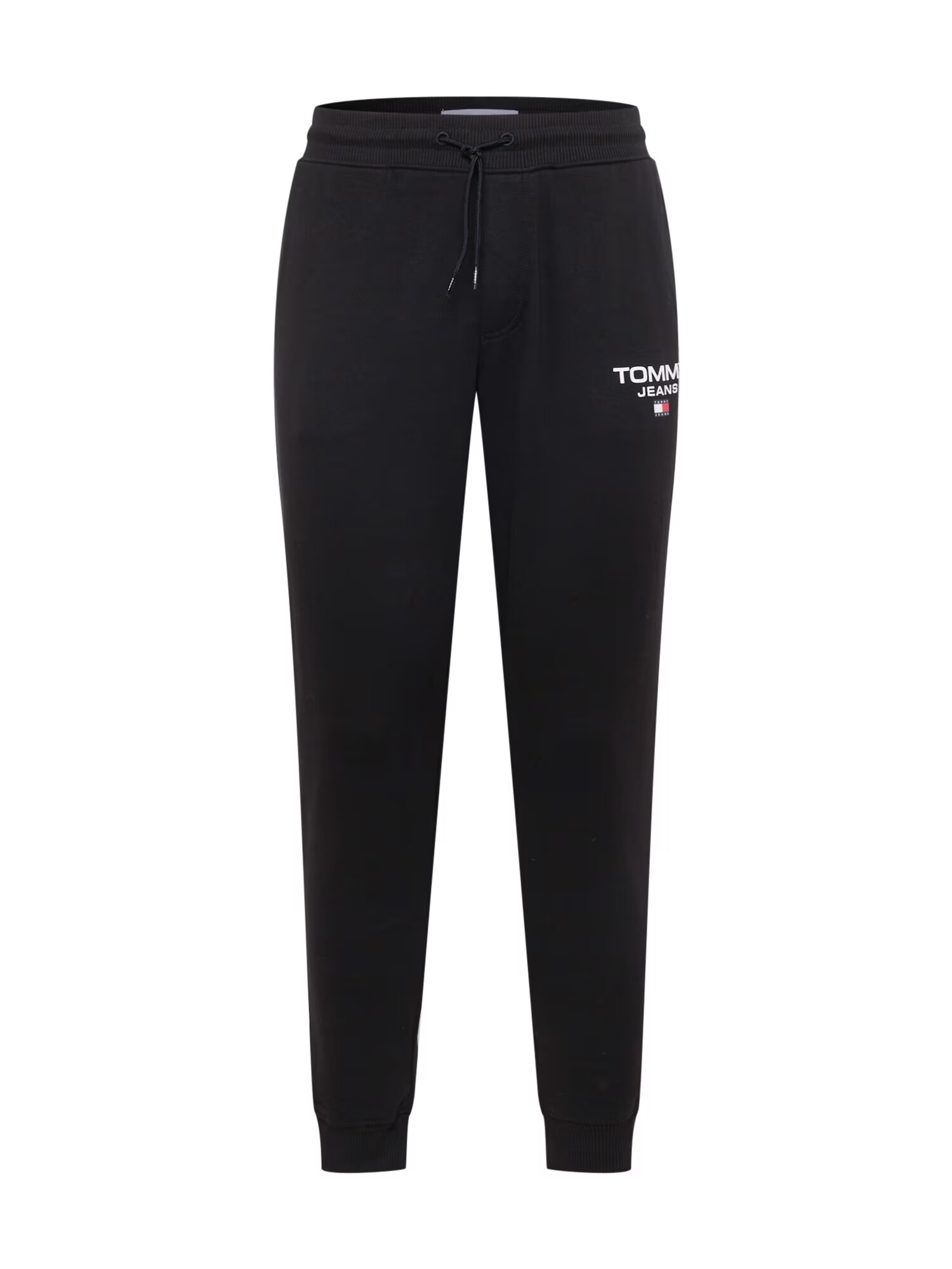 Tommy Jeans Pantaloni negru / alb - Pled.ro