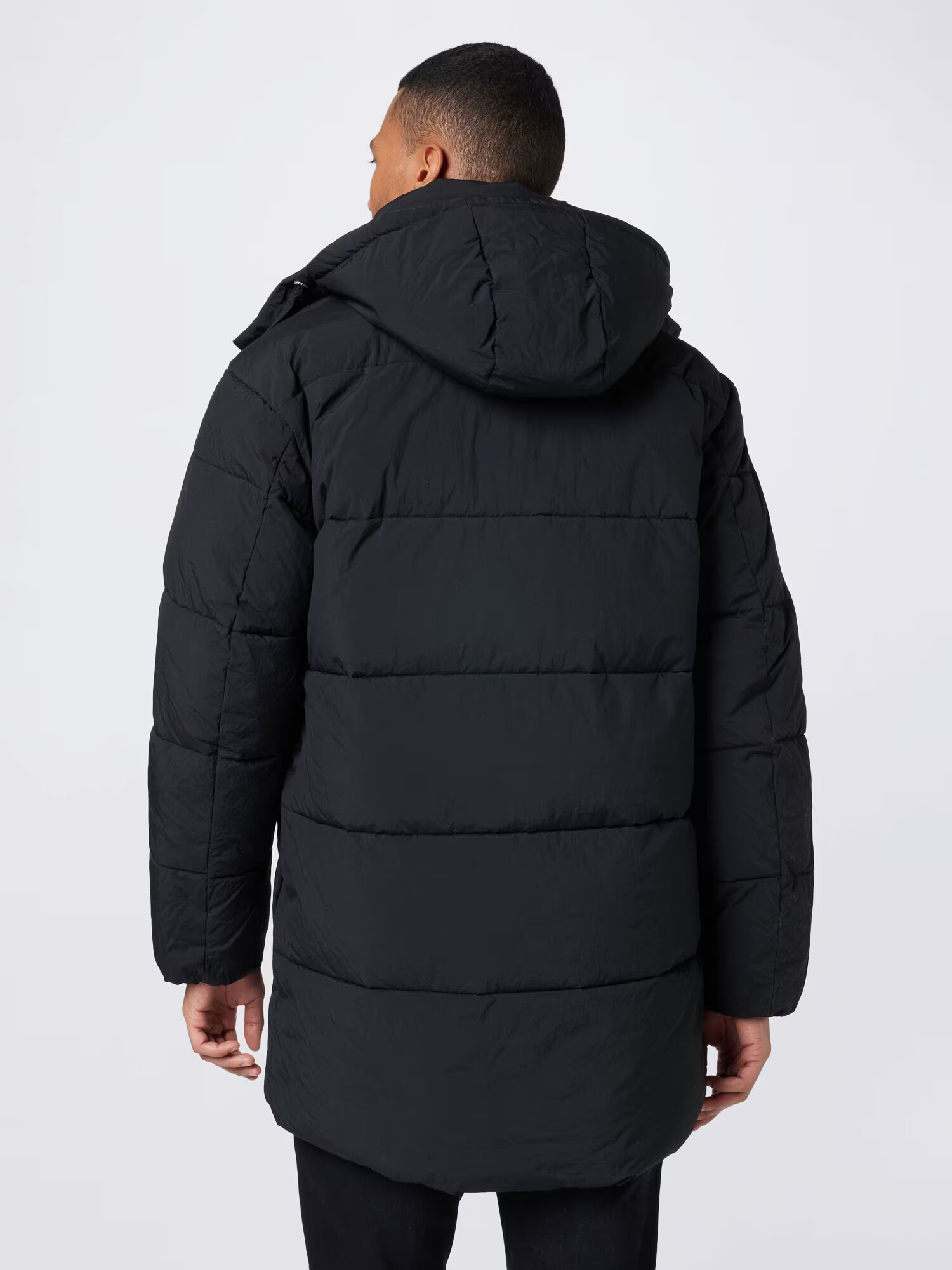 Tommy Jeans Parka de primăvară-toamnă bleumarin / roșu / negru / alb - Pled.ro