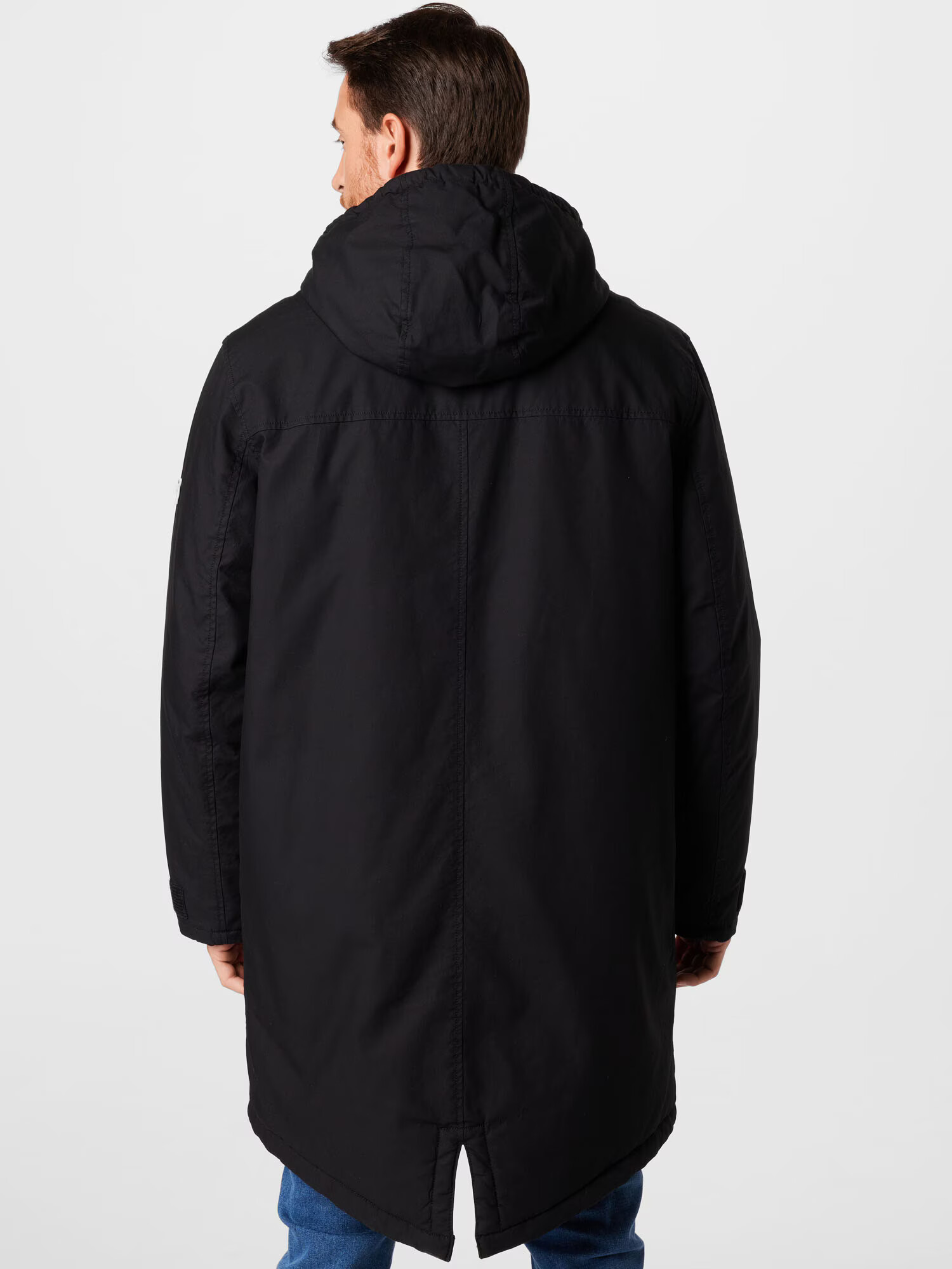 Tommy Jeans Parka de primăvară-toamnă negru - Pled.ro