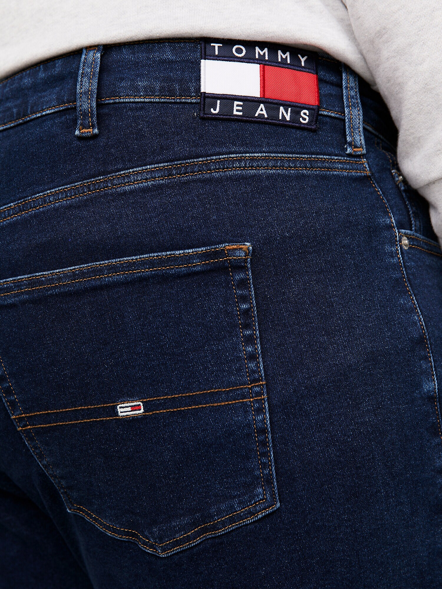 Tommy Jeans Plus Jeans albastru denim - Pled.ro