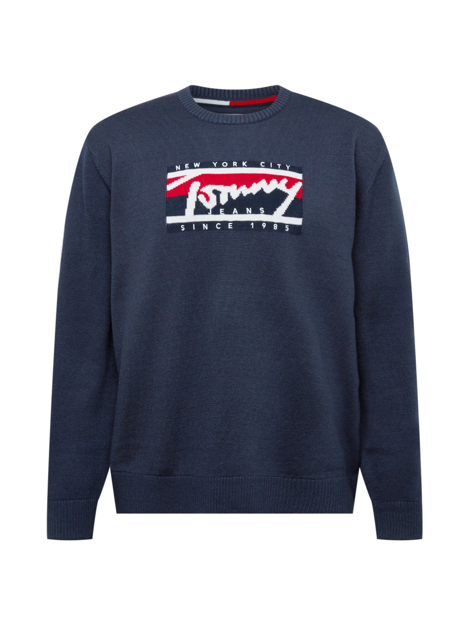 Tommy Jeans Pulover albastru noapte / roșu / alb - Pled.ro