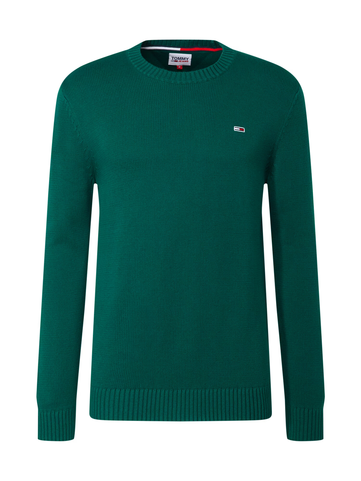 TOMMY HILFIGER Pulover 'Essential' bleumarin / verde smarald / roși aprins / alb - Pled.ro