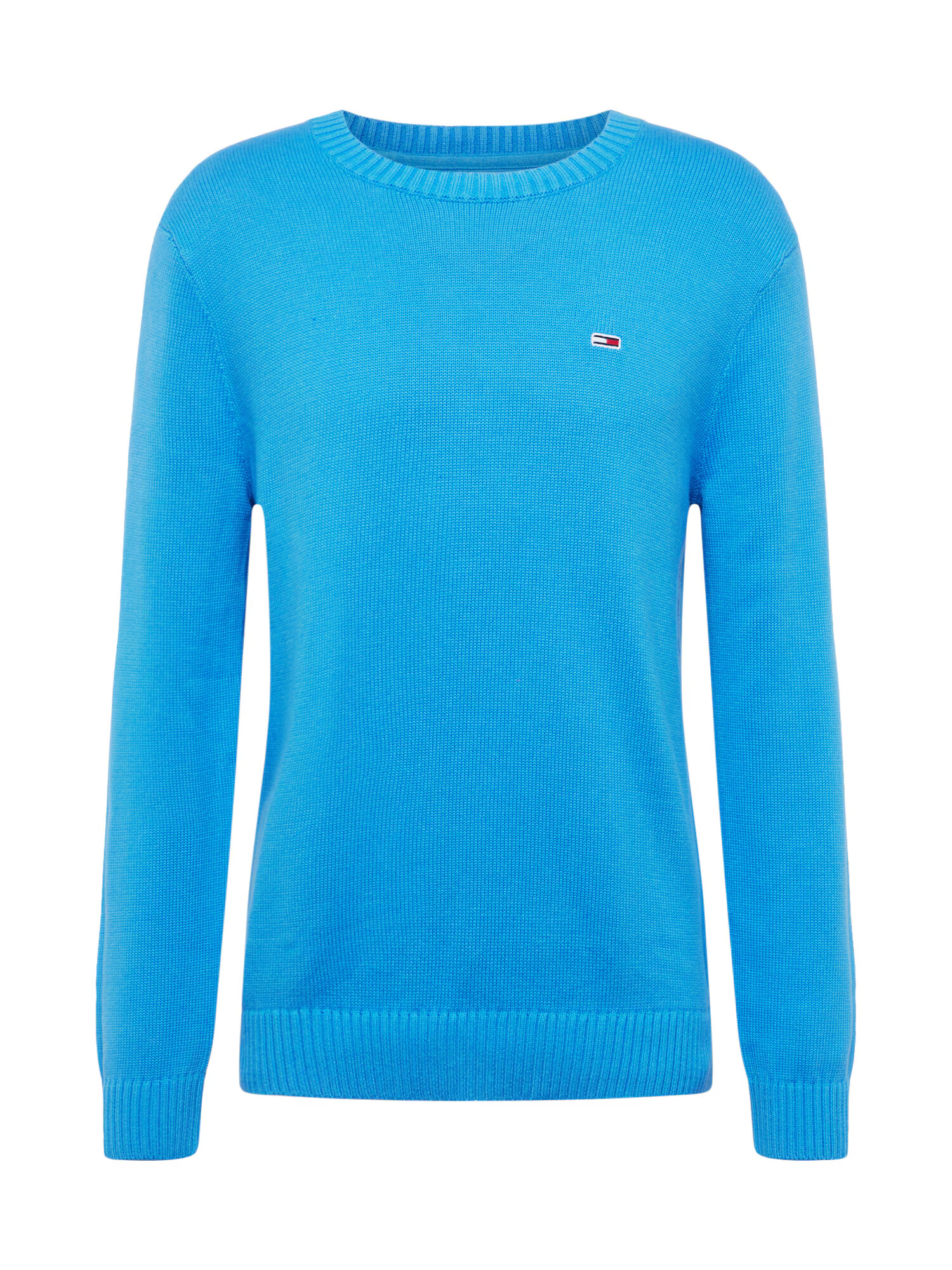 Tommy Jeans Pulover 'ESSENTIALS' albastru aqua - Pled.ro