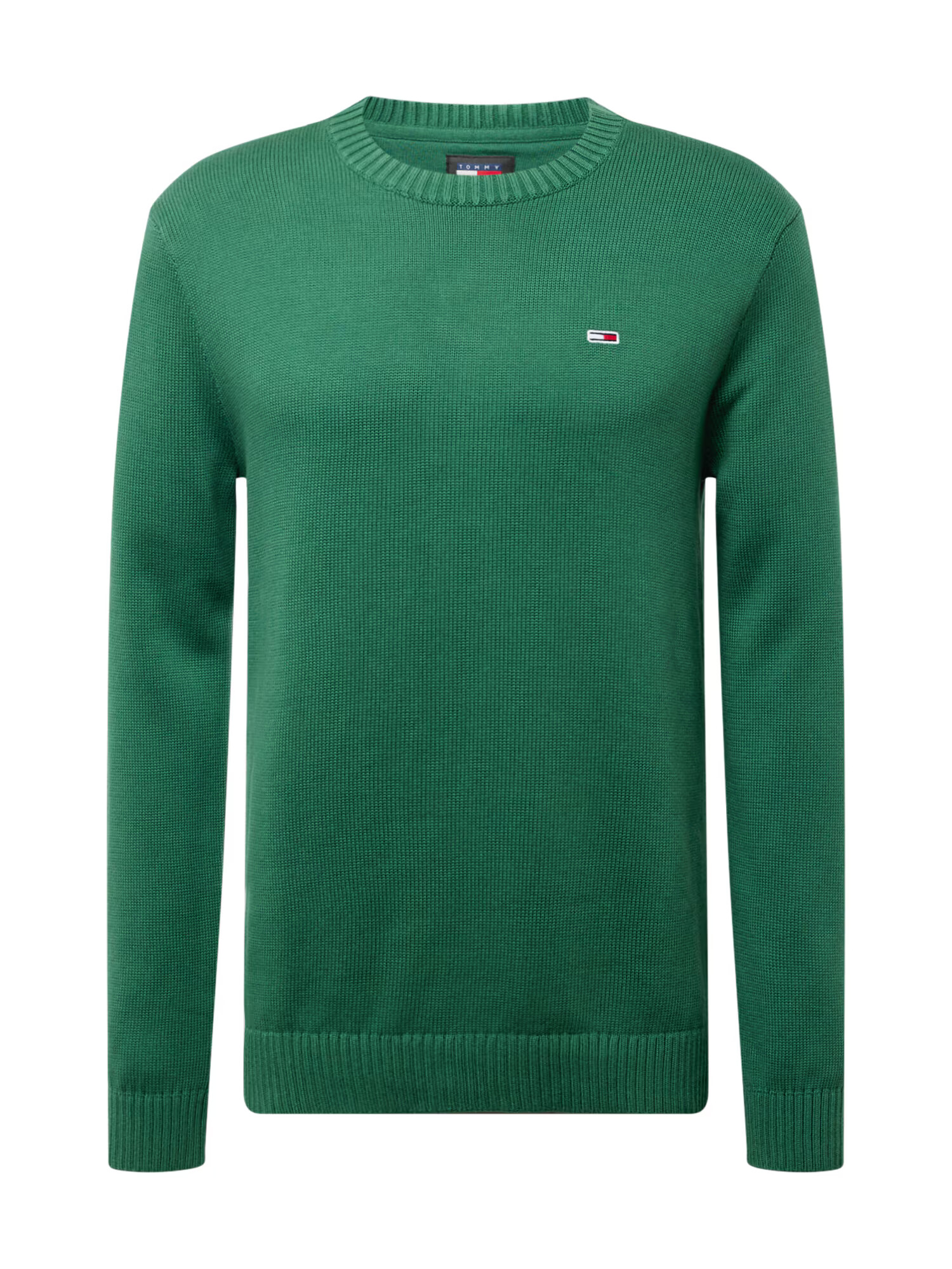 Tommy Jeans Pulover 'ESSENTIALS' bleumarin / verde / roșu / alb - Pled.ro