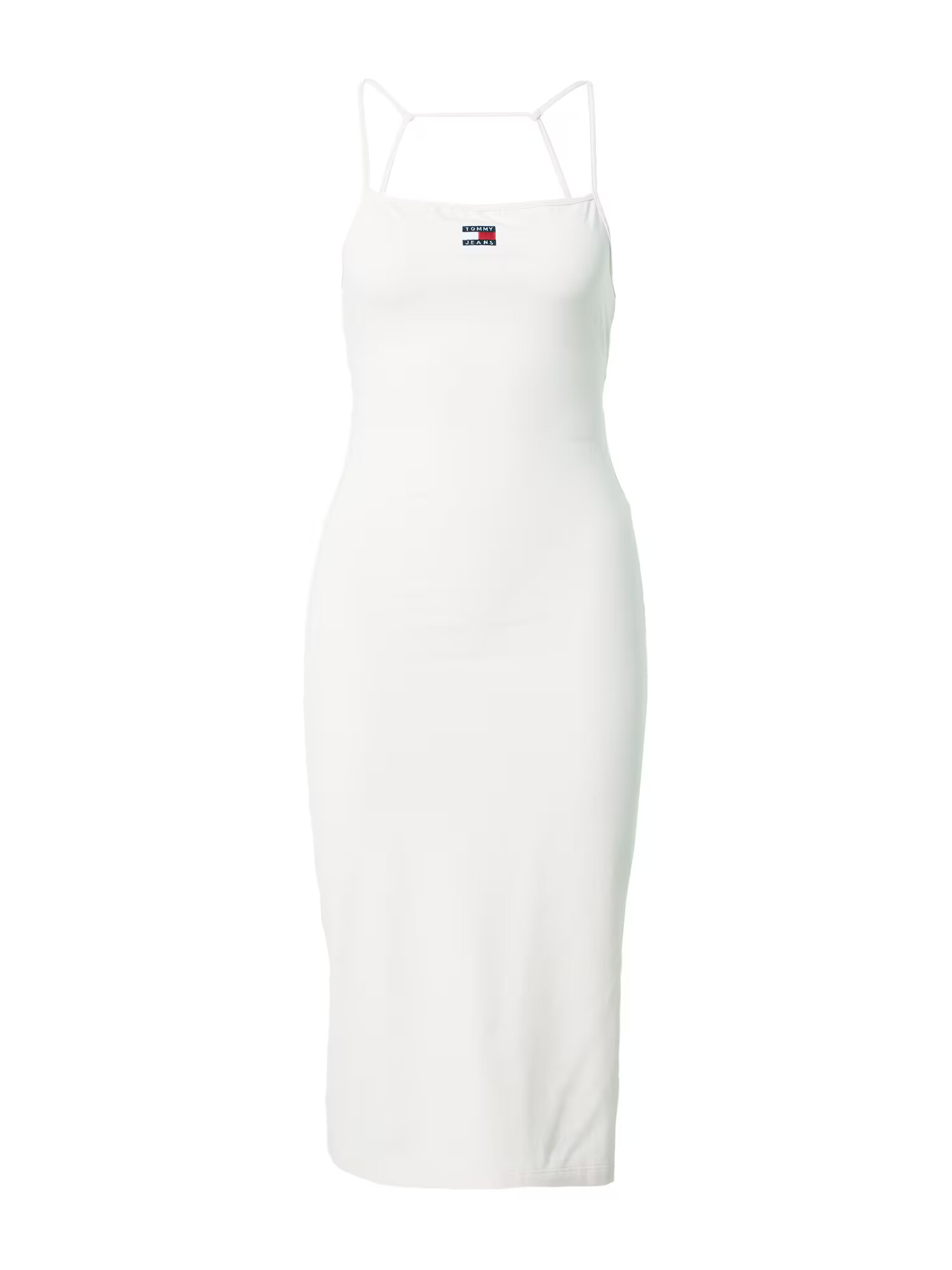 Tommy Jeans Rochie bleumarin / roz pastel / roșu / alb - Pled.ro