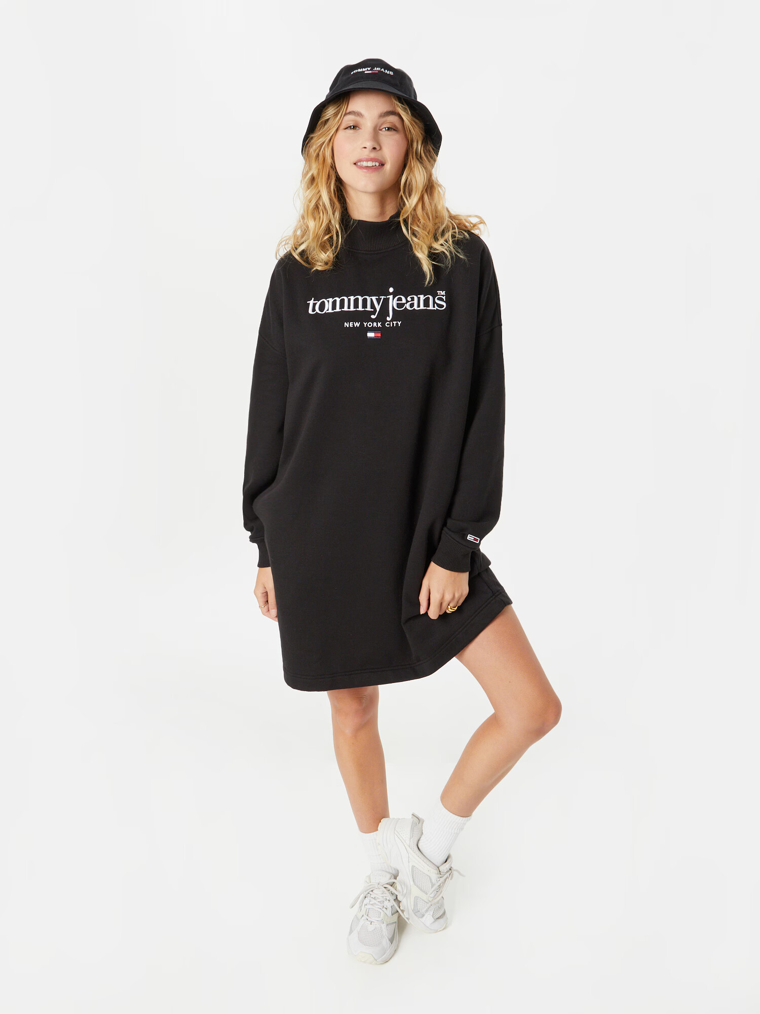 Tommy Jeans Rochie roșu / negru / alb - Pled.ro