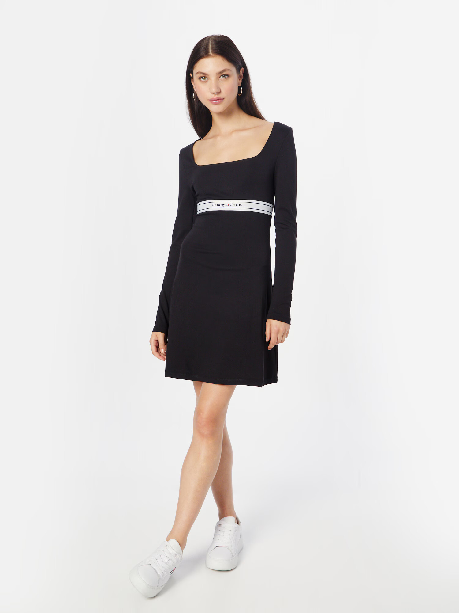 Tommy Jeans Rochie roșu / negru / alb - Pled.ro