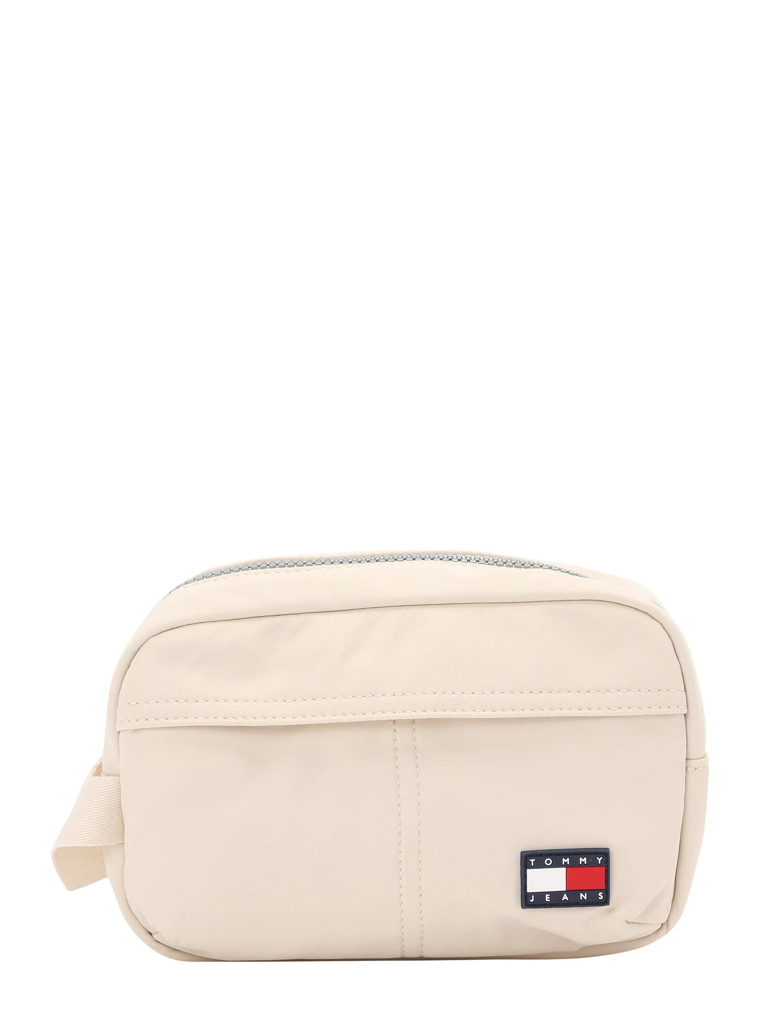 Tommy Jeans Sac pentru îmbrăcăminte bej deschis / bleumarin / roșu intens / alb - Pled.ro