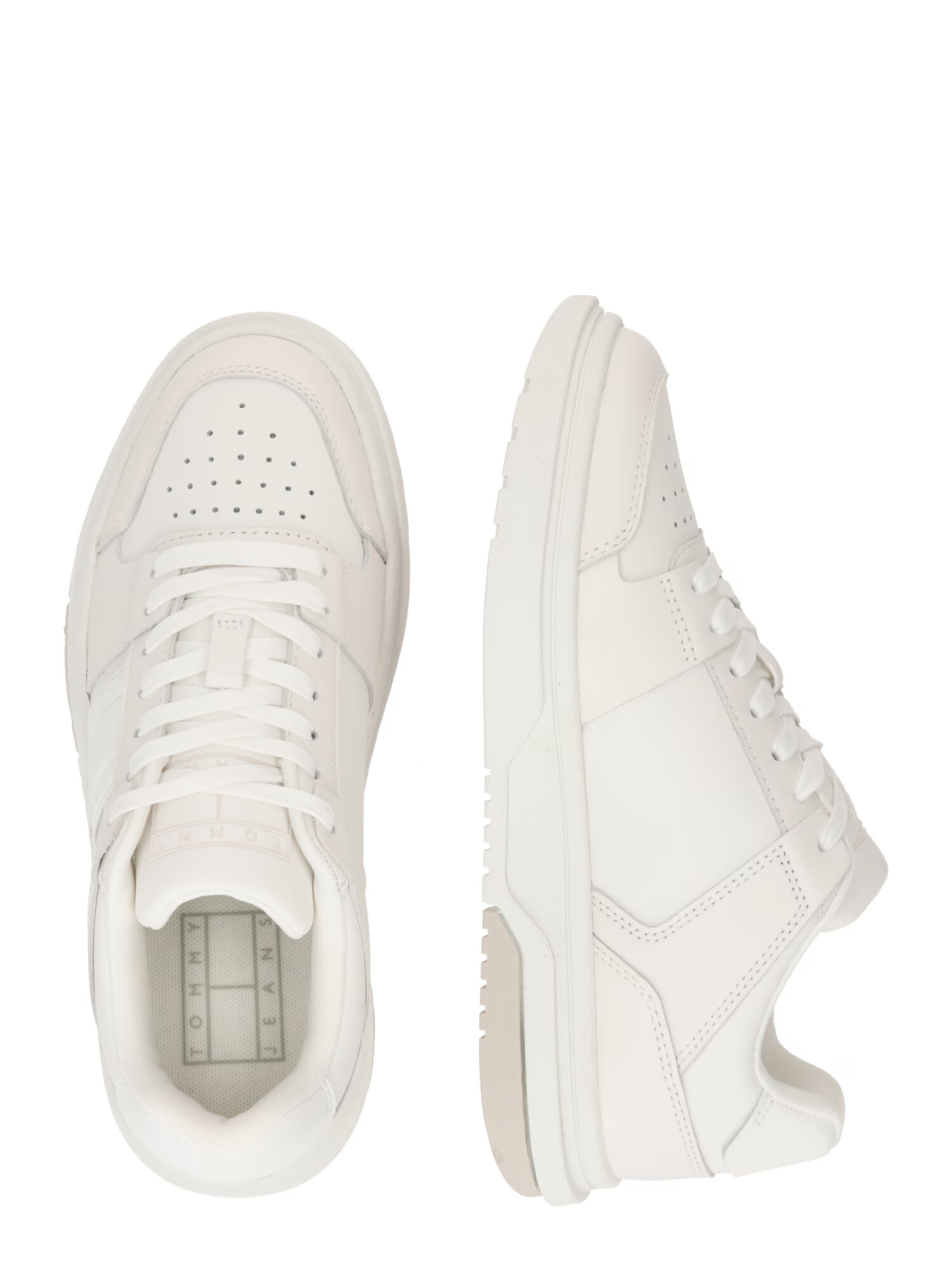 Tommy Jeans Sneaker low alb coajă de ou - Pled.ro