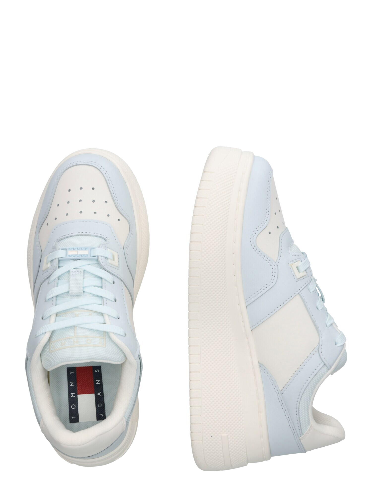 Tommy Jeans Sneaker low albastru deschis / alb - Pled.ro