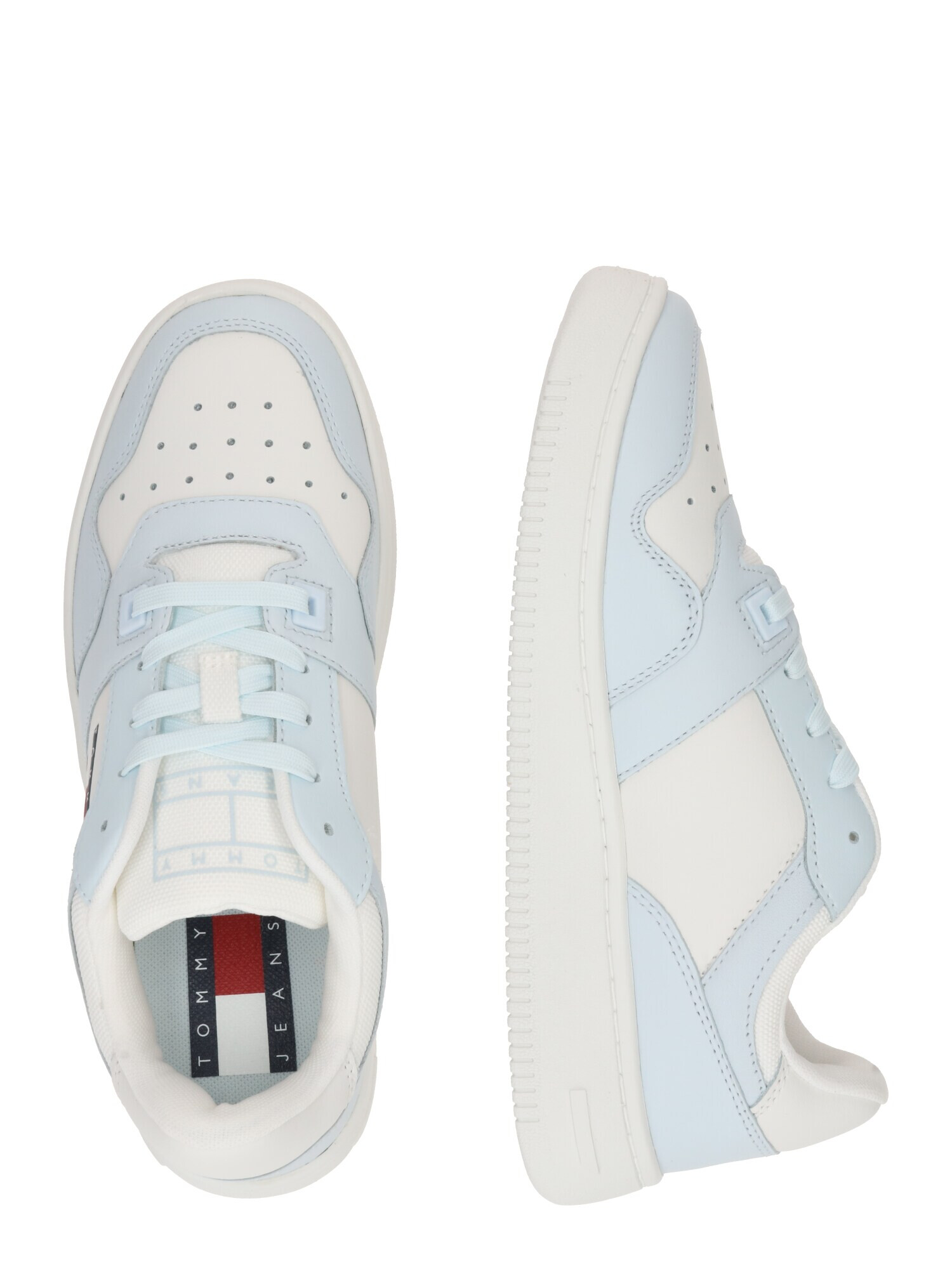 Tommy Jeans Sneaker low albastru deschis / roșu / alb - Pled.ro