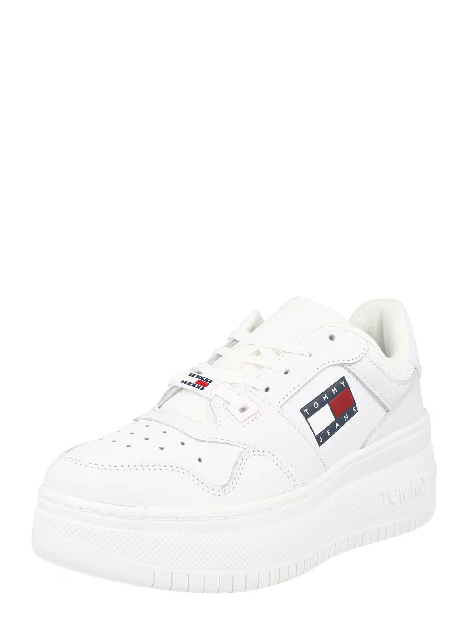 Tommy Jeans Sneaker low albastru marin / roşu închis / alb - Pled.ro